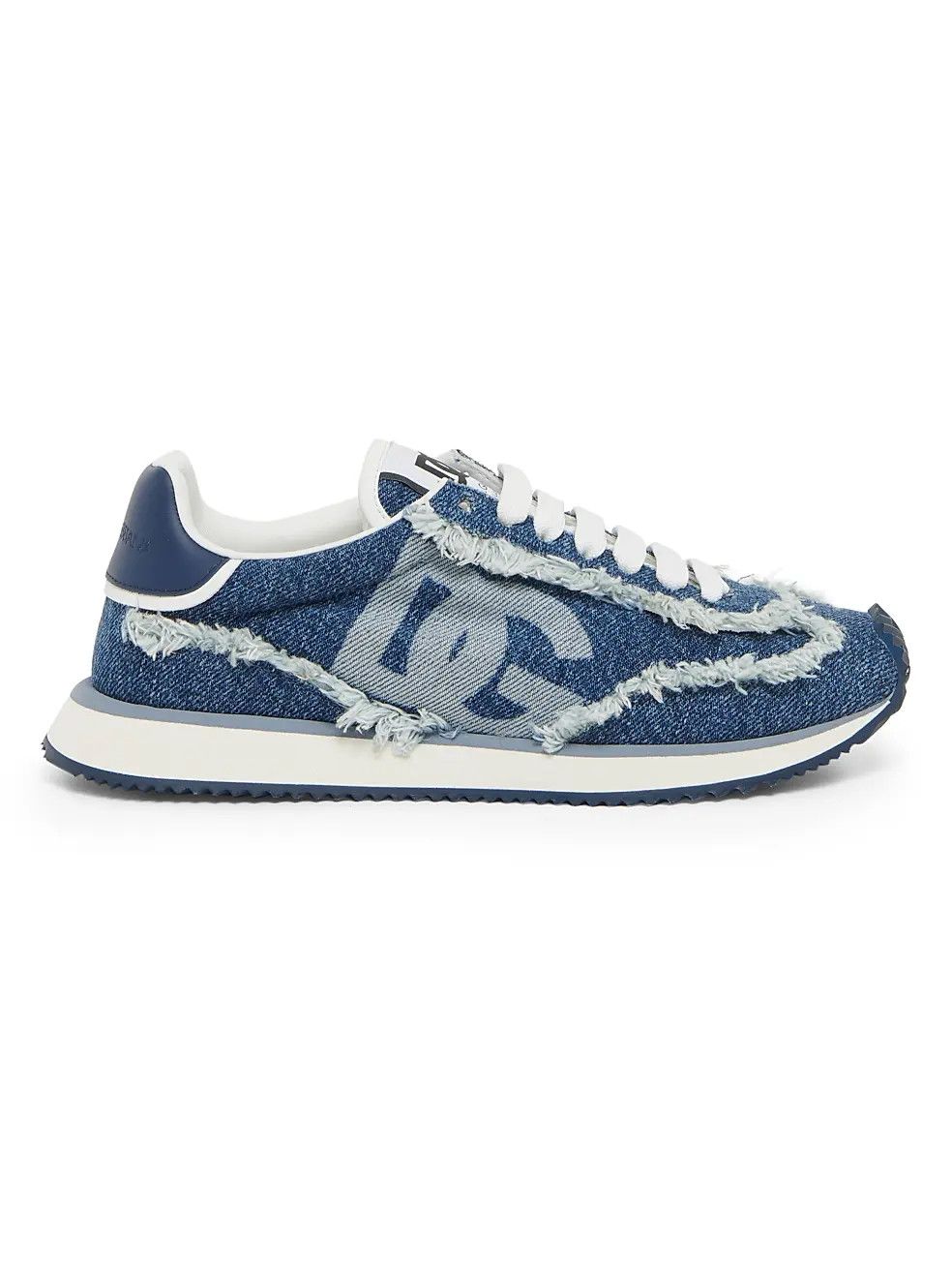 Dolce & Gabbana os11x0326 Low-Top Lace-Up Sneakers in Blue Size US 11 / EU 44 - 1 Thumbnail