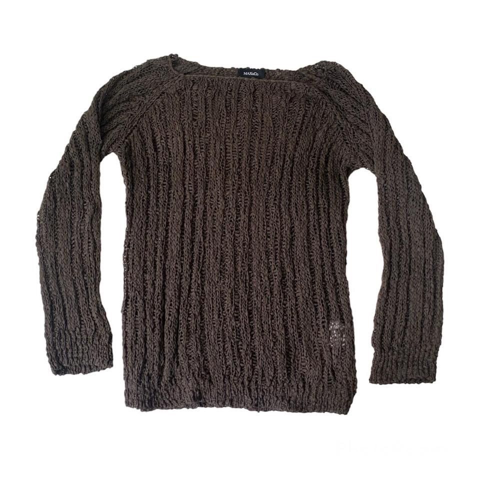 MAX&Co. Max&Co brown see through braided top Size M / US 6-8 / IT 42-44 - 1 Thumbnail