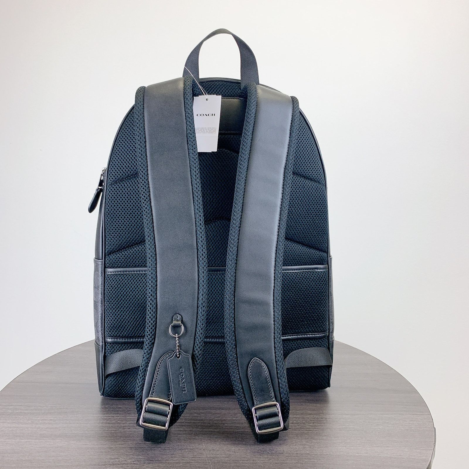 Coach Coach Cv922 West Backpack Varsity Stripe /Denim/Chalk Size ONE SIZE - 4 Thumbnail