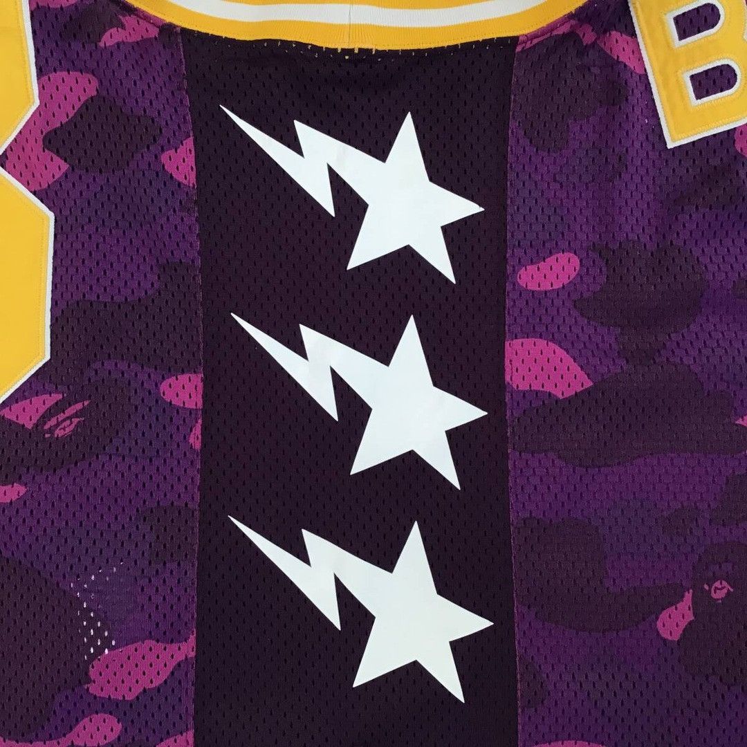 Bape BAPE STA Purple camo basketball tank top a bathing ape Size US M / EU 48-50 / 2 - 5 Thumbnail
