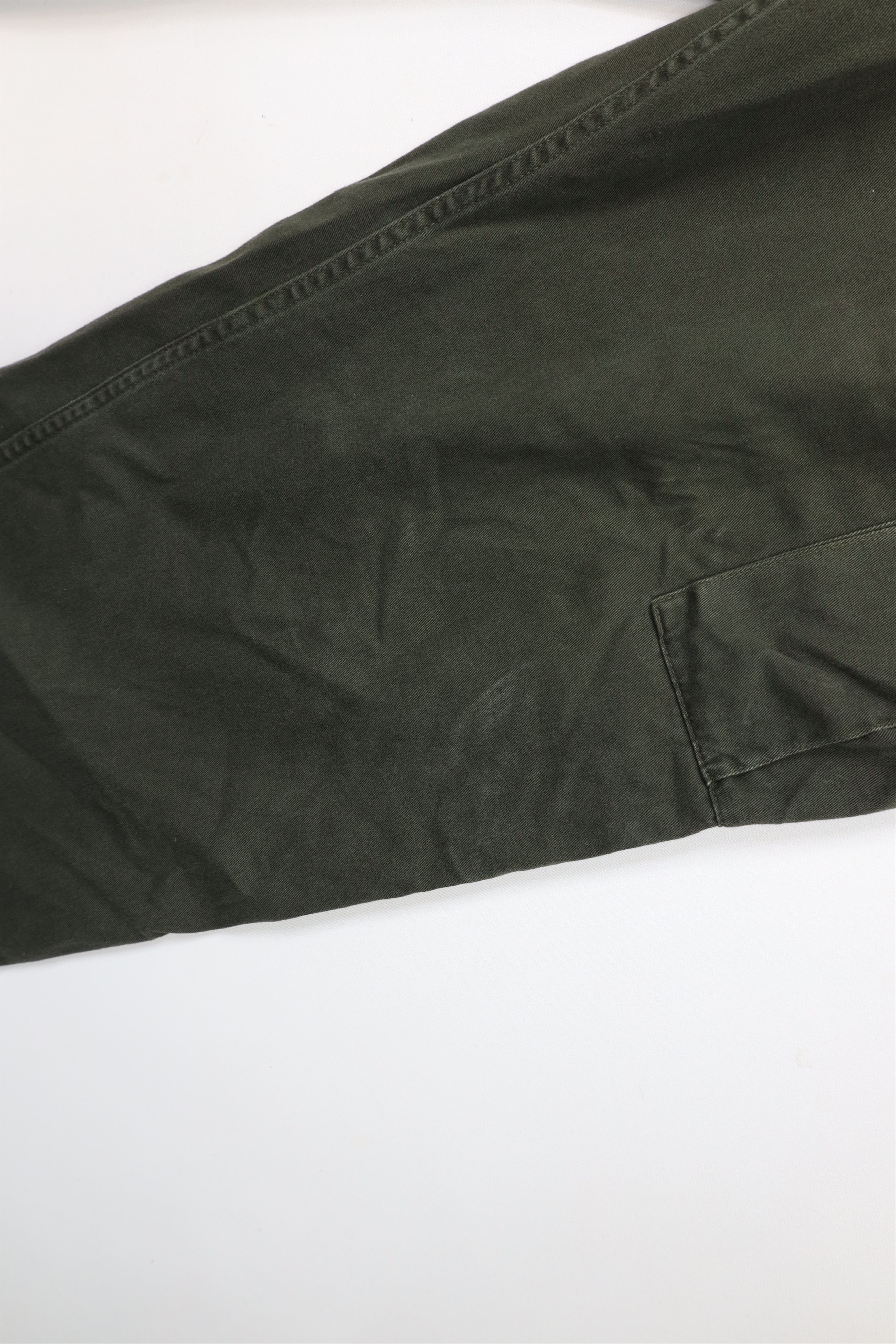 Vintage Vintage 90s Y2K Streetwear Baggy Wide Leg Cargo Pants Green Size US 36 / EU 52 - 6 Thumbnail