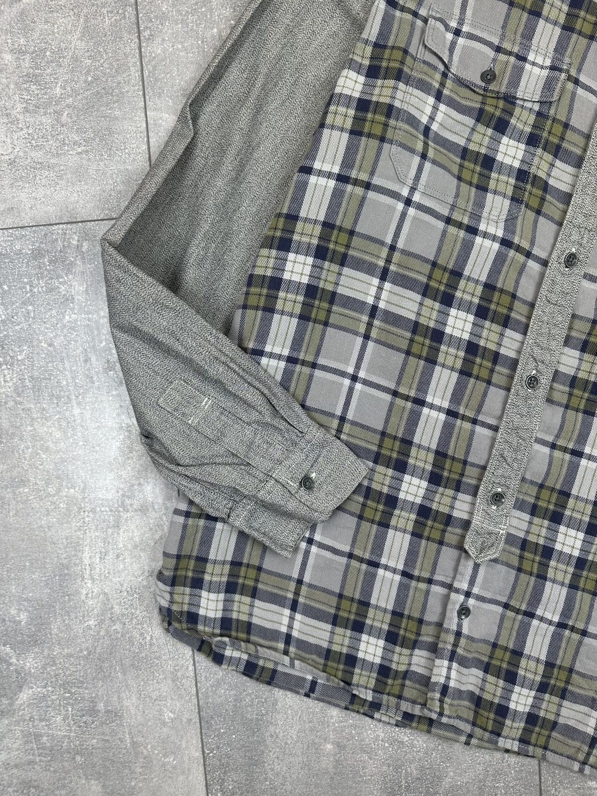 Allsaints Allsaints Japanese Flannel Shirts Button Up Size US L / EU 52-54 / 3 - 5 Thumbnail