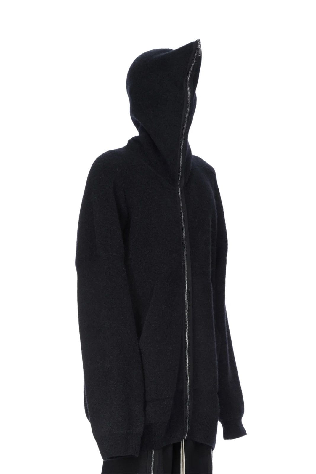 Rick Owens $3,800 2025 Concordians ALPACA Big Gimp Zip Hoodie Size US M / EU 48-50 / 2 - 2 Thumbnail