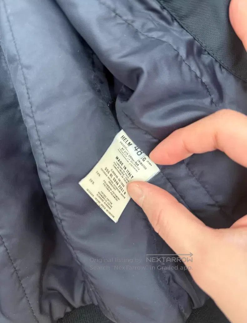 Helmut Lang Helmut Lang Pilot Bomber Jacket Size US M / EU 48-50 / 2 - 6 Thumbnail