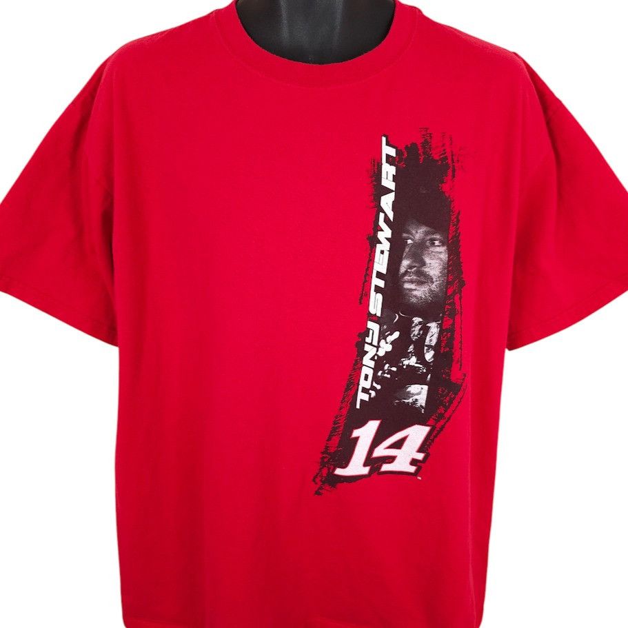 Other Tony Stewart T Shirt Mens Size XL Red NASCAR Racing Size US XL / EU 56 / 4 - 2 Thumbnail