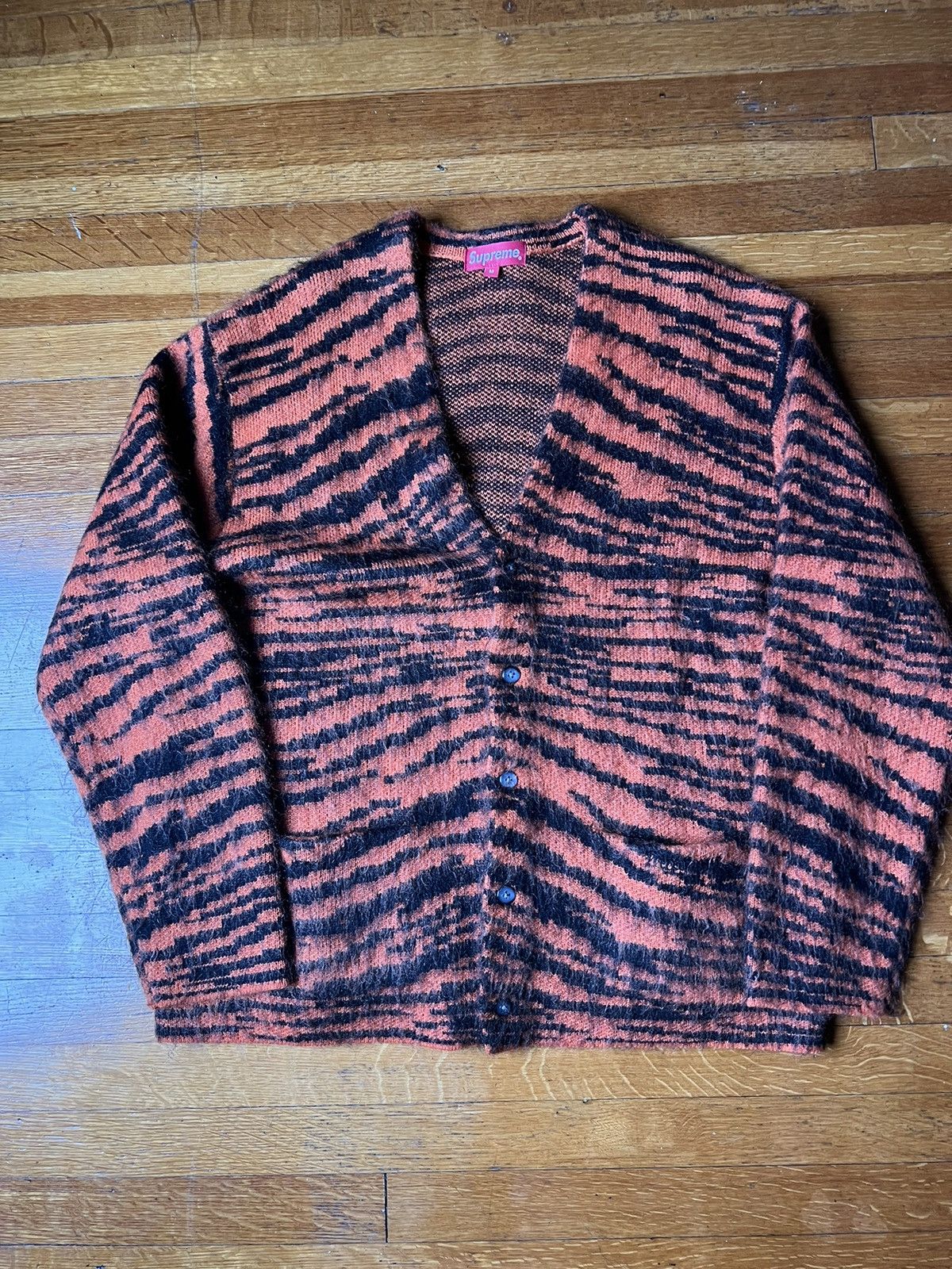 Supreme - Brushed Mohair Cardigan