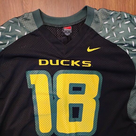 Nike Vintage Nike Oregon Ducks Football Jersey Size US L / EU 52-54 / 3 - 1 Thumbnail