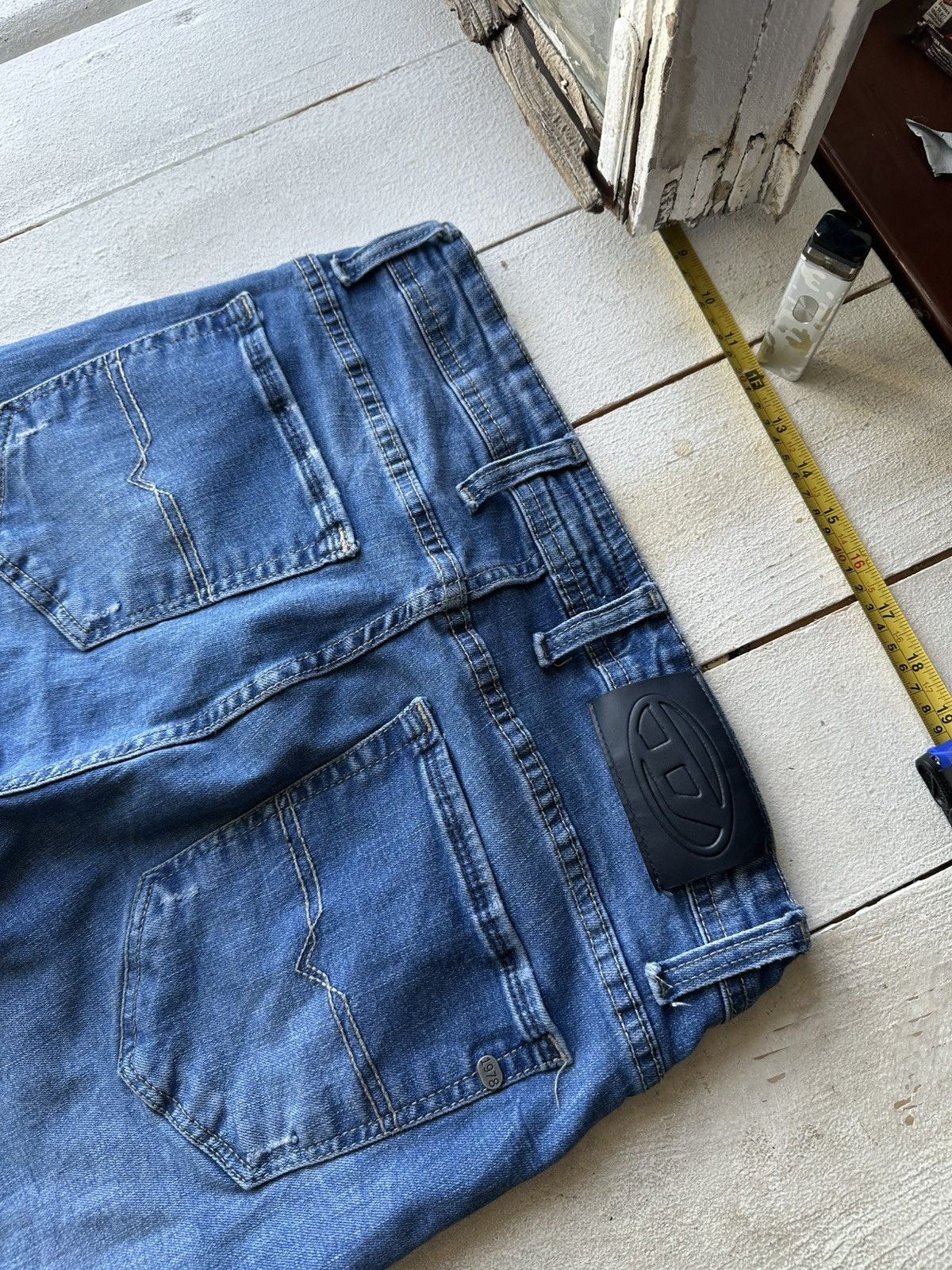 Diesel 🚨Diesel Vintage Distressed slim fit Jeans Y2K skinny Size US 33 - 9 Thumbnail