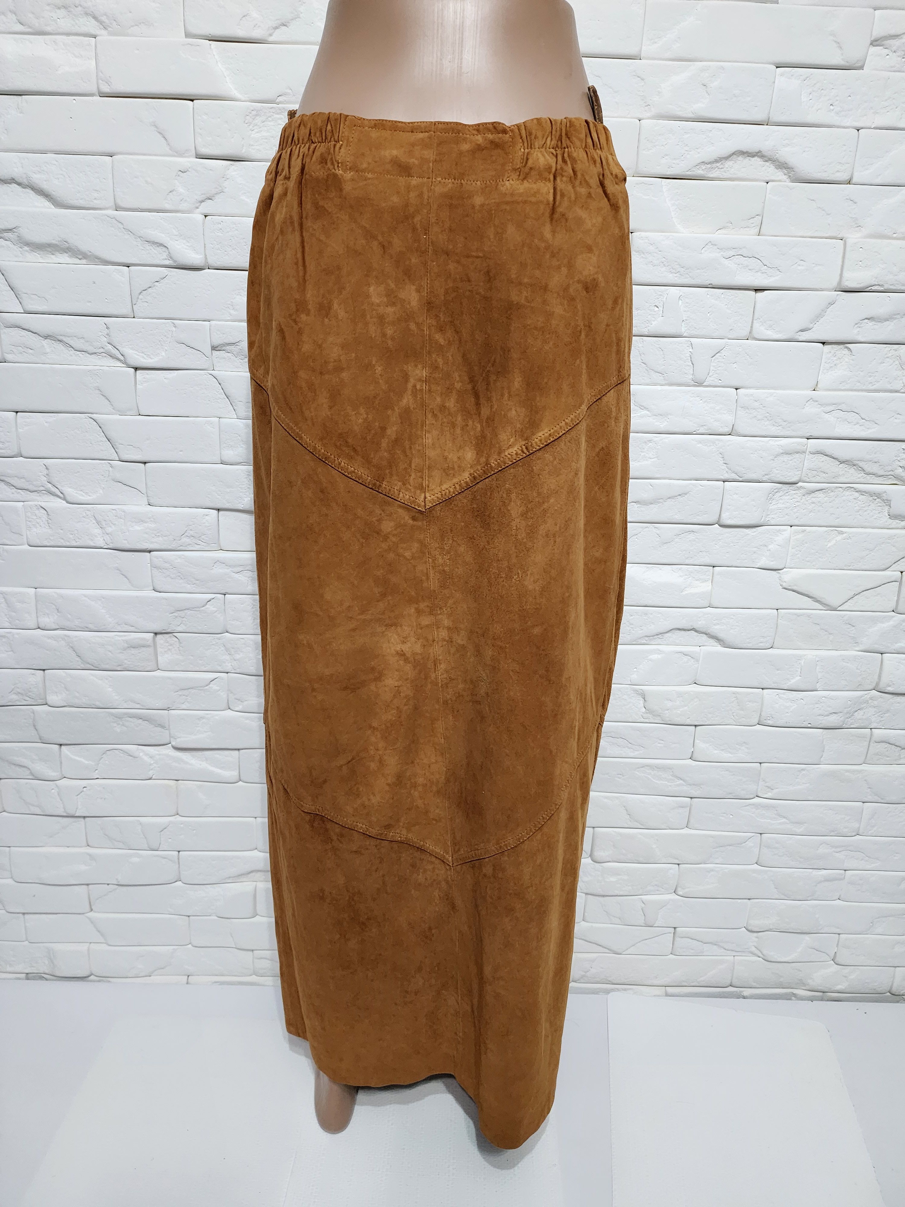 Genuine Leather Leather skirt. Size 31" - 4 Thumbnail