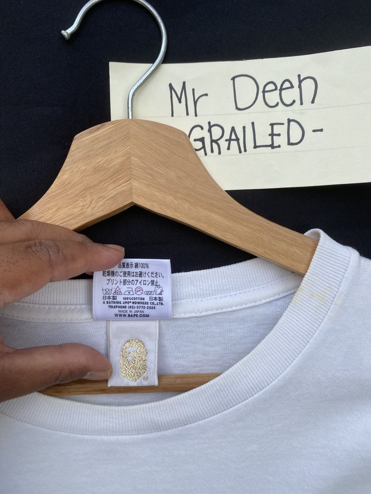 Bape Rare BAPE SS2010 Hunt Baby Milo Tshirt Size US M / EU 48-50 / 2 - 12 Thumbnail