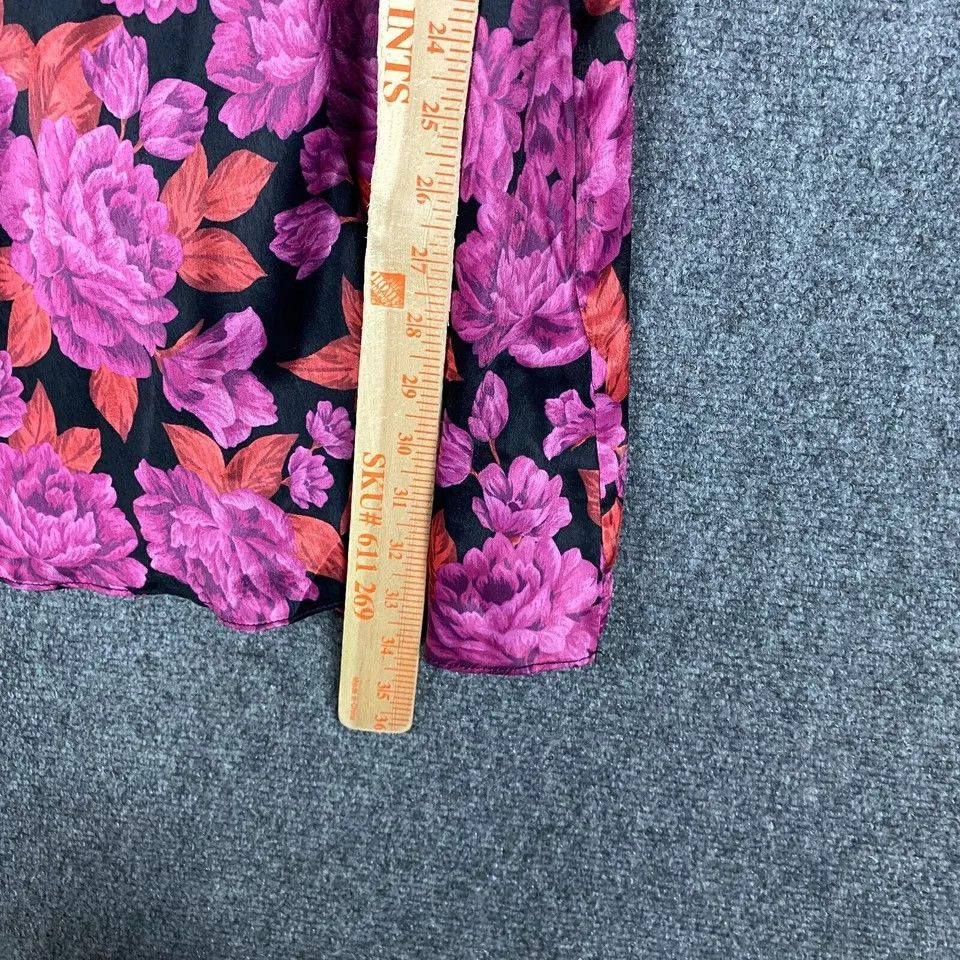 River Island River Island Dress Women's 8 Floral Long Sleeve Polyester Size M / US 6-8 / IT 42-44 - 4 Thumbnail