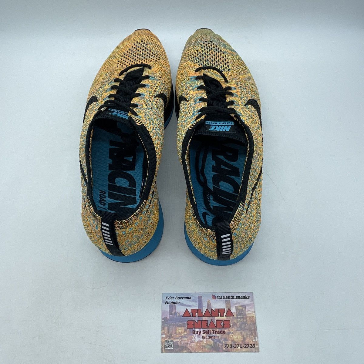 Nike Flynit racer sherbet Size US 11 / EU 44 - 6 Thumbnail