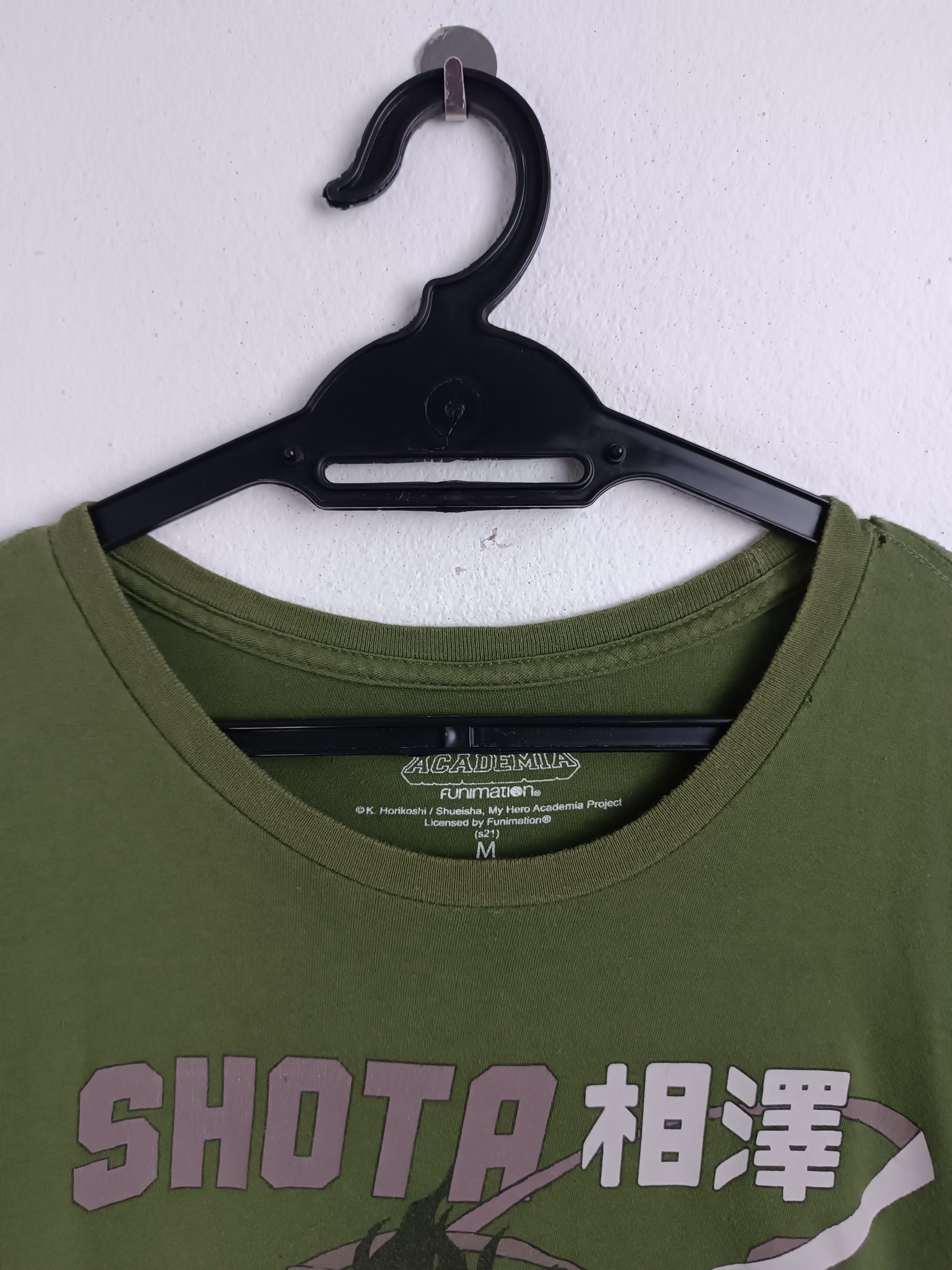 Anime VINTAGE SHOTA AIZAWA MY HERO ACADEMIA TEE kakashi urahara Size US M / EU 48-50 / 2 - 8 Thumbnail