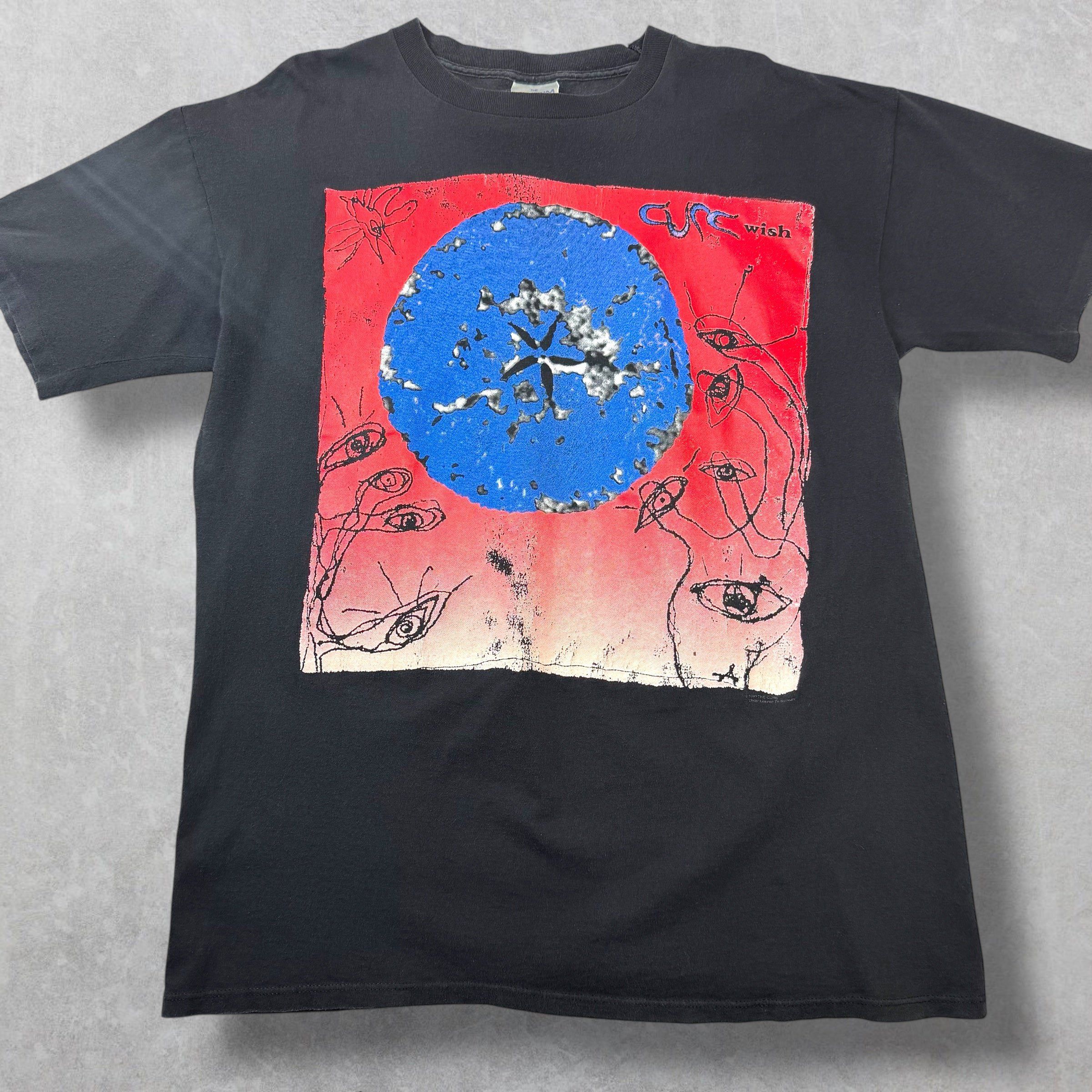 Vintage Vintage '92 The Cure "Wish" Tee XL Size US XL / EU 56 / 4 - 1 Thumbnail
