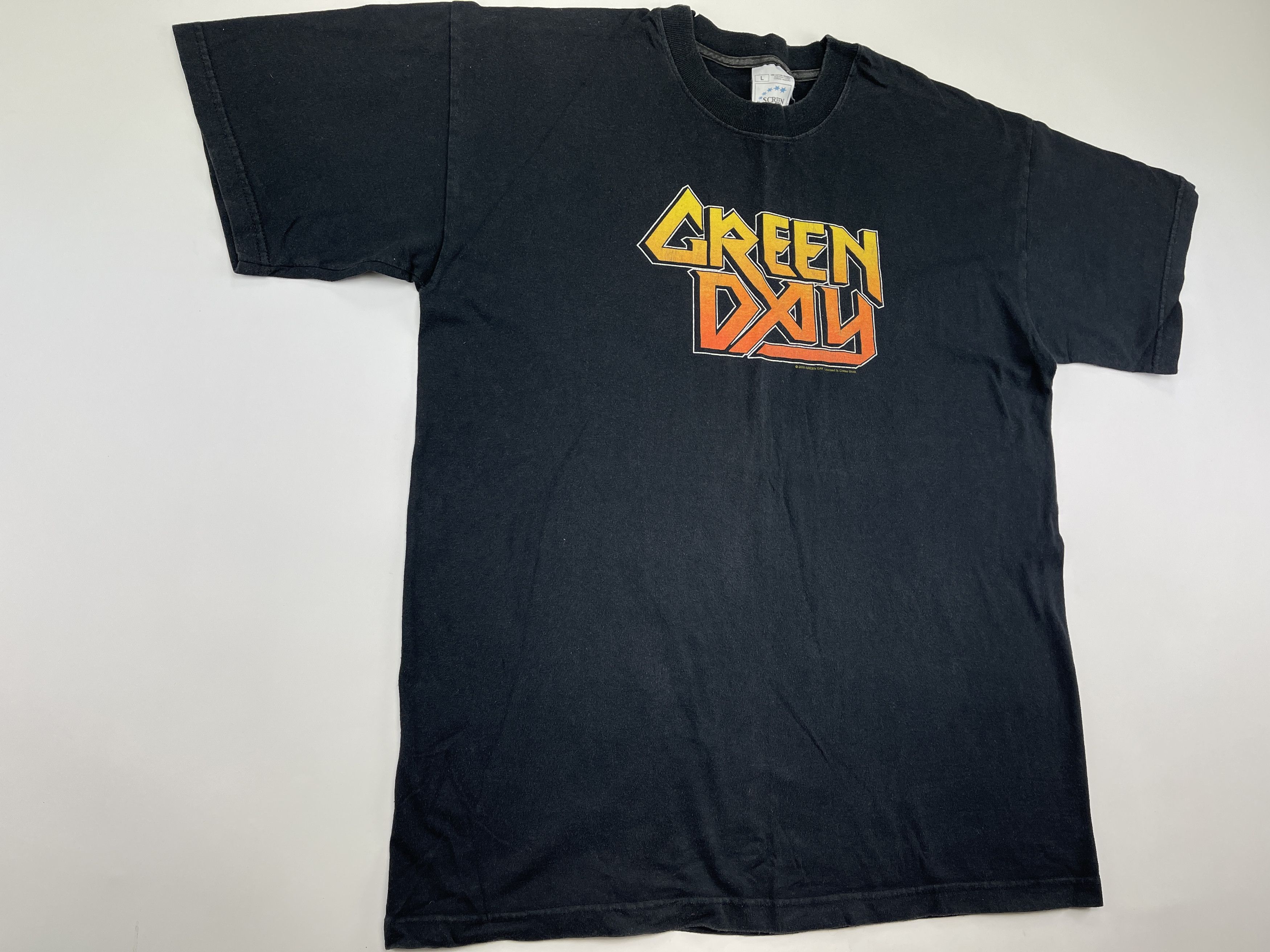 Band Tees Vintage Green Day T-Shirt, Warning tour 2000, 90s Rock Shirt Size US L / EU 52-54 / 3 - 3 Thumbnail
