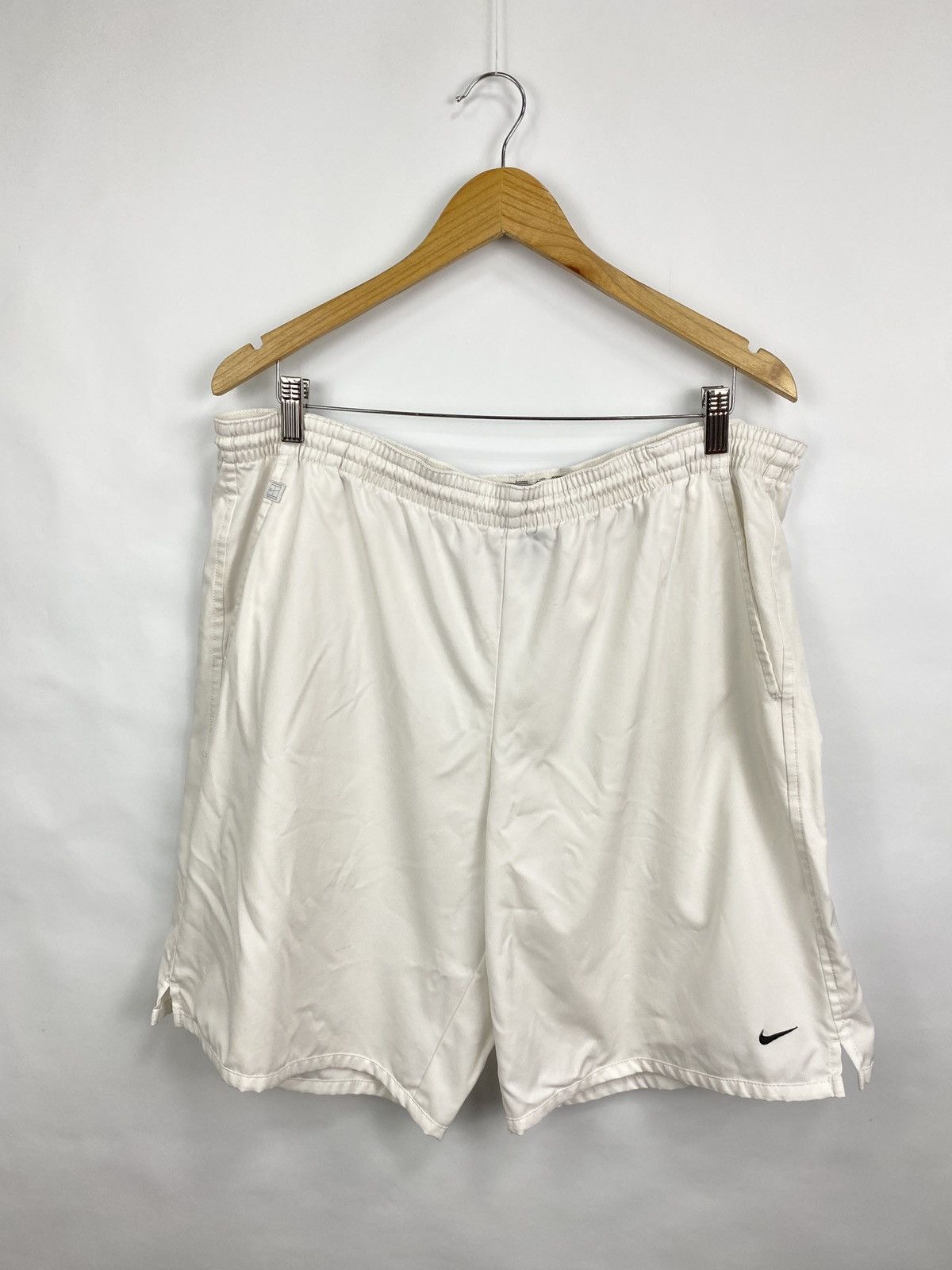 Nike 🇺🇸 🎾 Vintage 90s Nike Challenge Tennis Shorts Y2K Retro Rare Size US 32 / EU 48 - 2 Thumbnail
