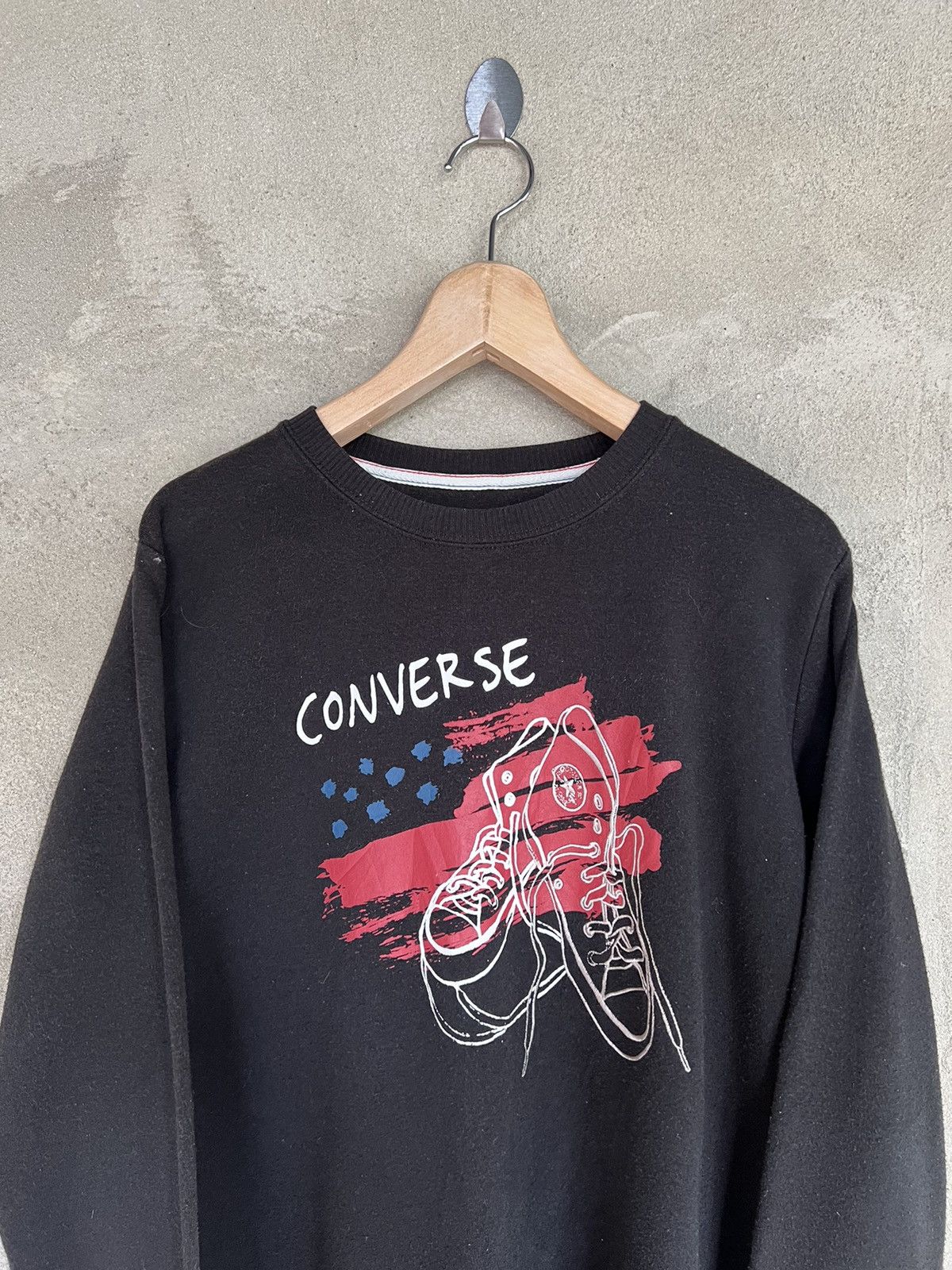 Converse Converse Spell Out Sweatshirt Size US M / EU 48-50 / 2 - 3 Thumbnail
