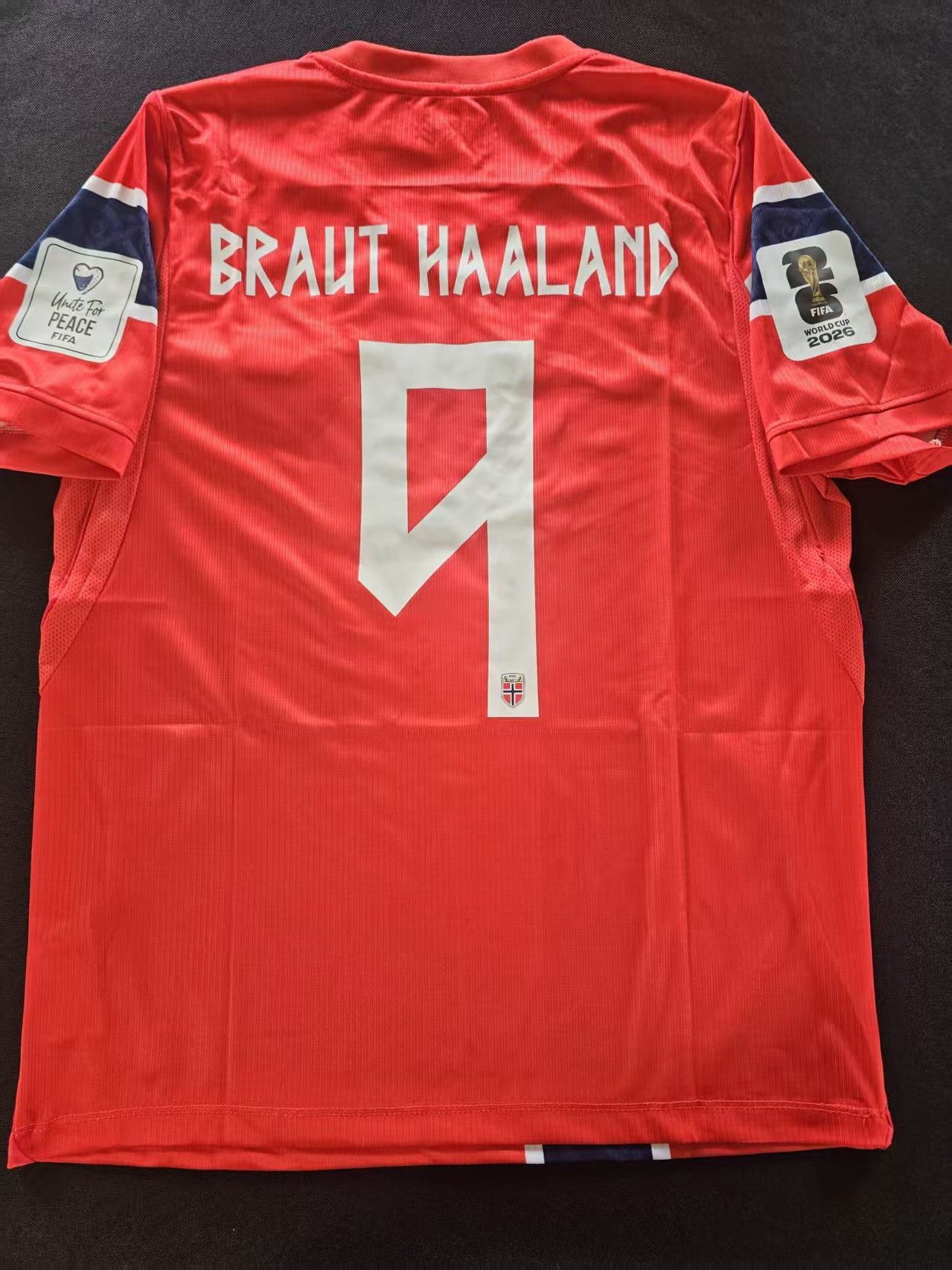 Other 9 Erling Haaland Jersey 2026 World Cup Norway Home Size US S / EU 44-46 / 1 - 2 Preview