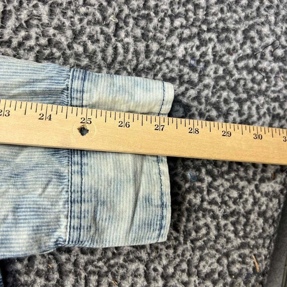 Affliction Affliction Standard Series Button Up Shirt Men XL Acid Wash Size US XL / EU 56 / 4 - 5 Thumbnail