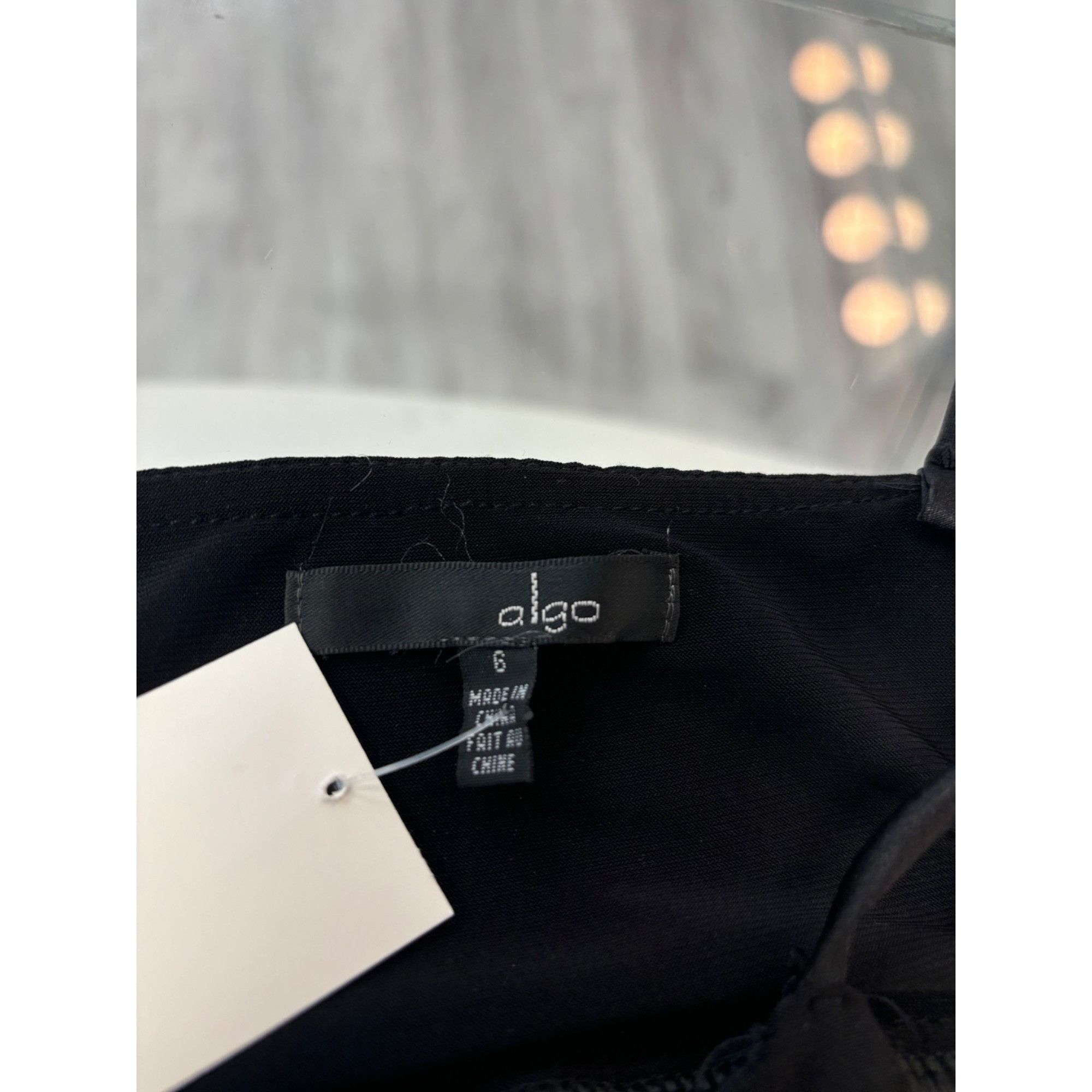 Other 6 Algo Black Summer Dress Size M / US 6-8 / IT 42-44 - 3 Thumbnail