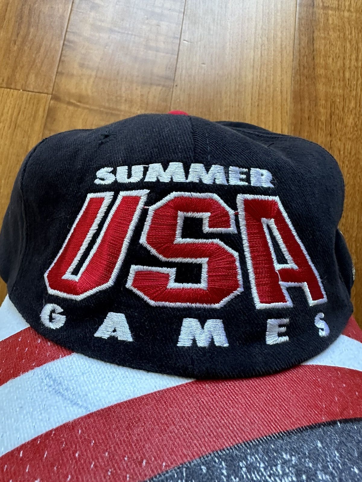 Vintage Vintage 90s Starter Atlanta 96 Summer USA Games Snapback Size ONE SIZE - 6 Thumbnail