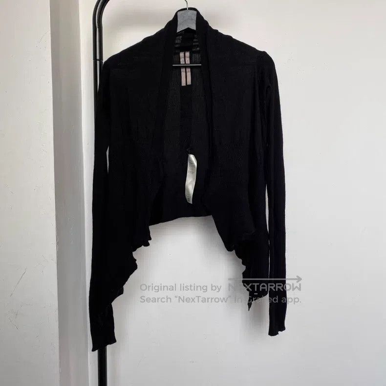 Rick Owens Rick Owens Main Line Wool Cardigan Size US M / EU 48-50 / 2 - 1 Thumbnail