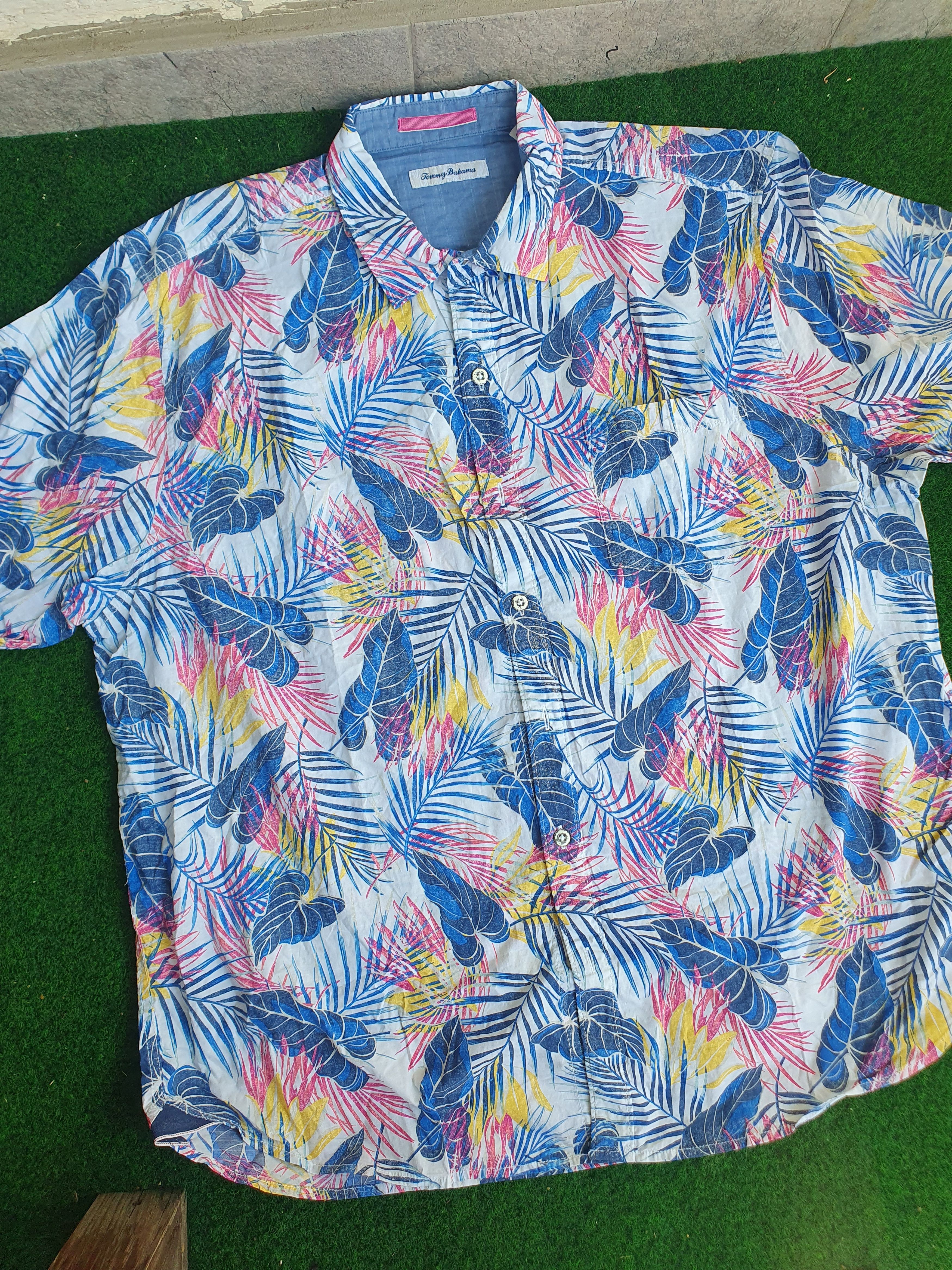 Tommy Bahama Tommy Bahama Floral Print Hawaiian shirt sz XL Size US XL / EU 56 / 4 - 1 Thumbnail