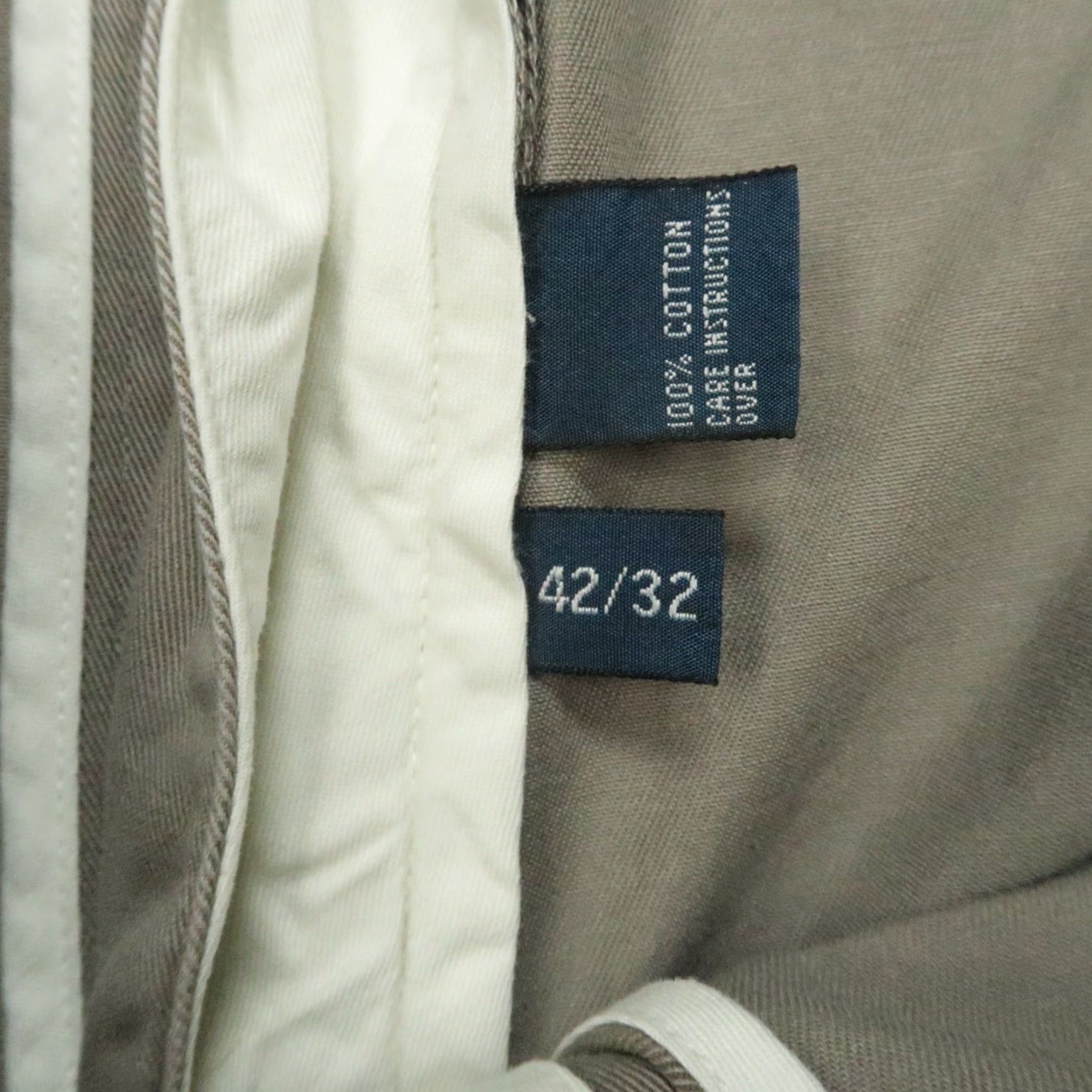 Polo Ralph Lauren Polo Ralph Lauren Pants Men 42x32 Brown Classic Fit Chino Pleated Cuffed NWT Vinyl? Size US XL / EU 56 / 4 - 7 Thumbnail