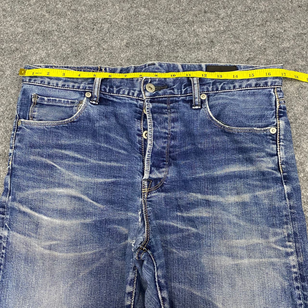If Six Was Nine 💥Best Offer💥Arti Kuro Japanese Brand Distressed Denim Size US 34 / EU 50 - 4 Thumbnail