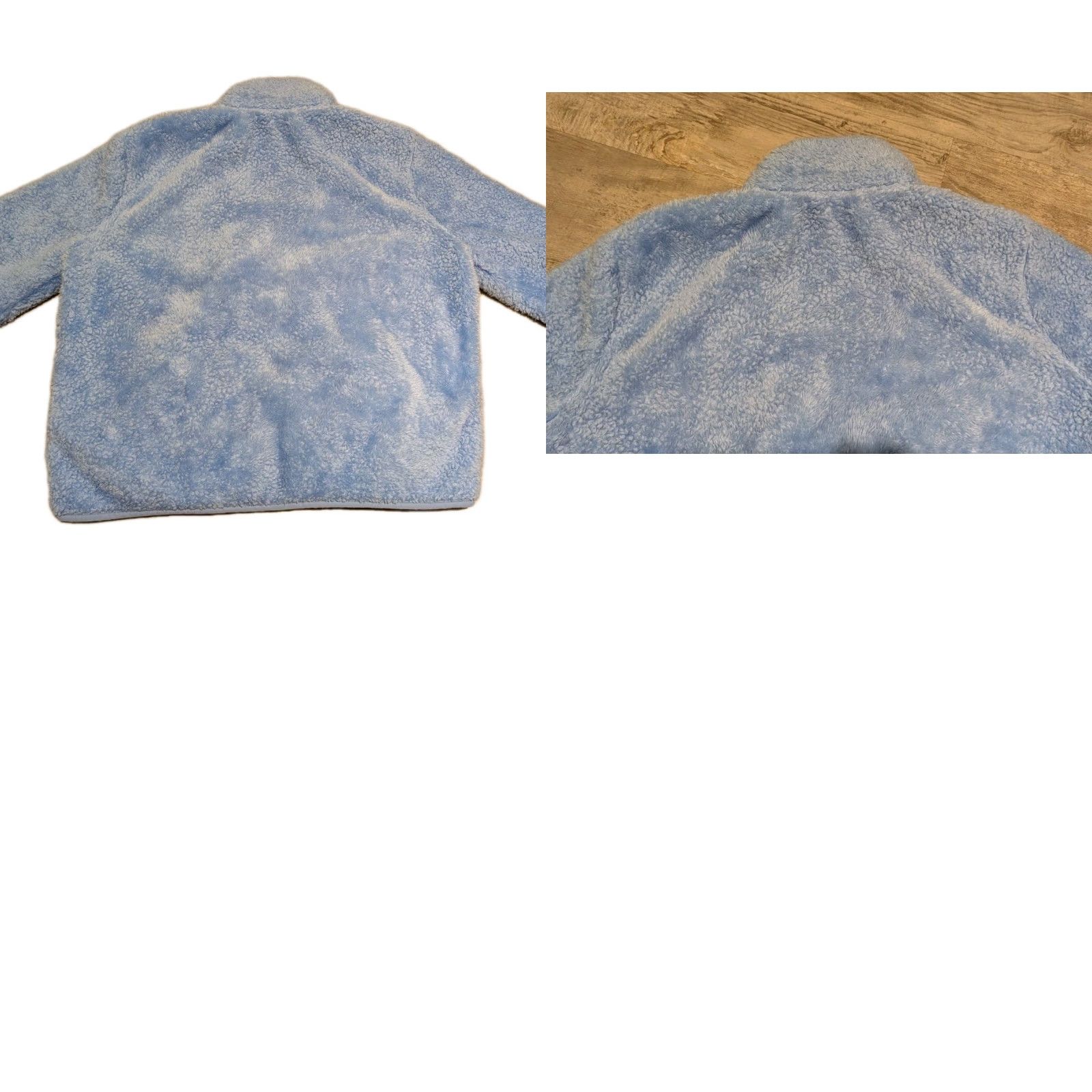 Lilly Pulitzer Lilly Pulitzer Jacket Ansel Fleece Sherpa Long Sleeve Full Zip Blue M Womens Regular Jacket Size M / US 6-8 / IT 42-44 - 10 Thumbnail