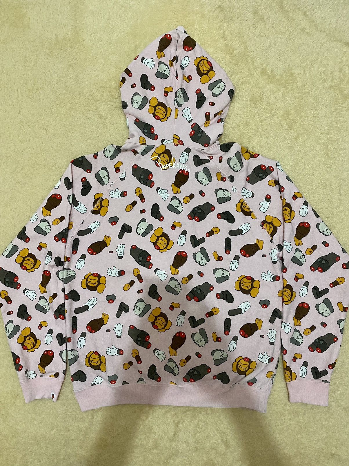 Bape x Kaws Dissected Baby Milo Full Zip Hoodie