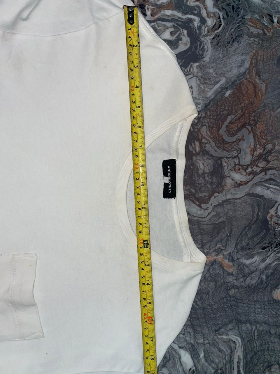Vintage K7-06 ANTIQULOTHES white Sweater Size US M / EU 48-50 / 2 - 6 Thumbnail