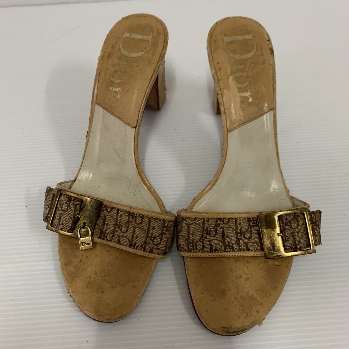 Dior Dior Leather Heels Size US 6 / IT 36 - 1 Thumbnail