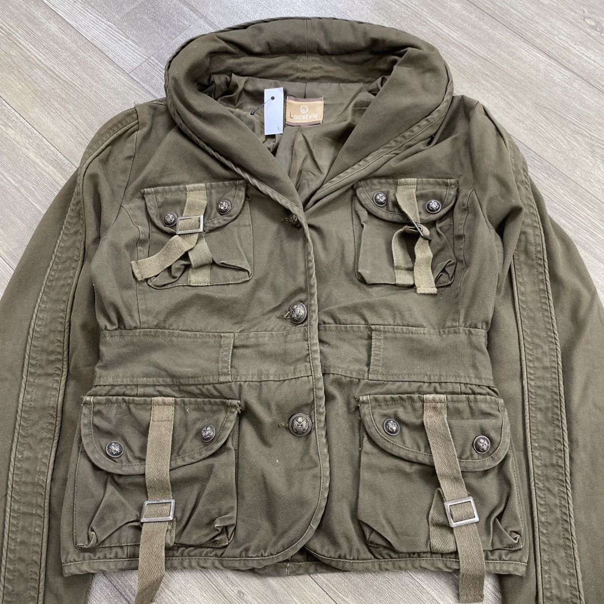 If Six Was Nine 2000s Locstyle Beauty Beast Goa Lgb Multipocket Bono Jacket Size S / US 4 / IT 40 - 7 Thumbnail