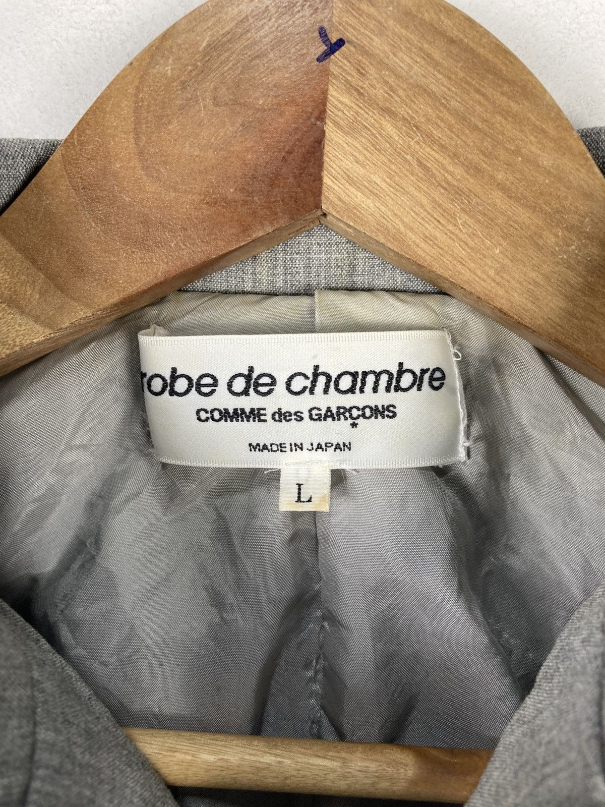 Comme des Garcons By Rei Kawakubo AD2001 Robe De Chambre Comme Des Garcons Size L / US 10 / IT 46 - 7 Thumbnail
