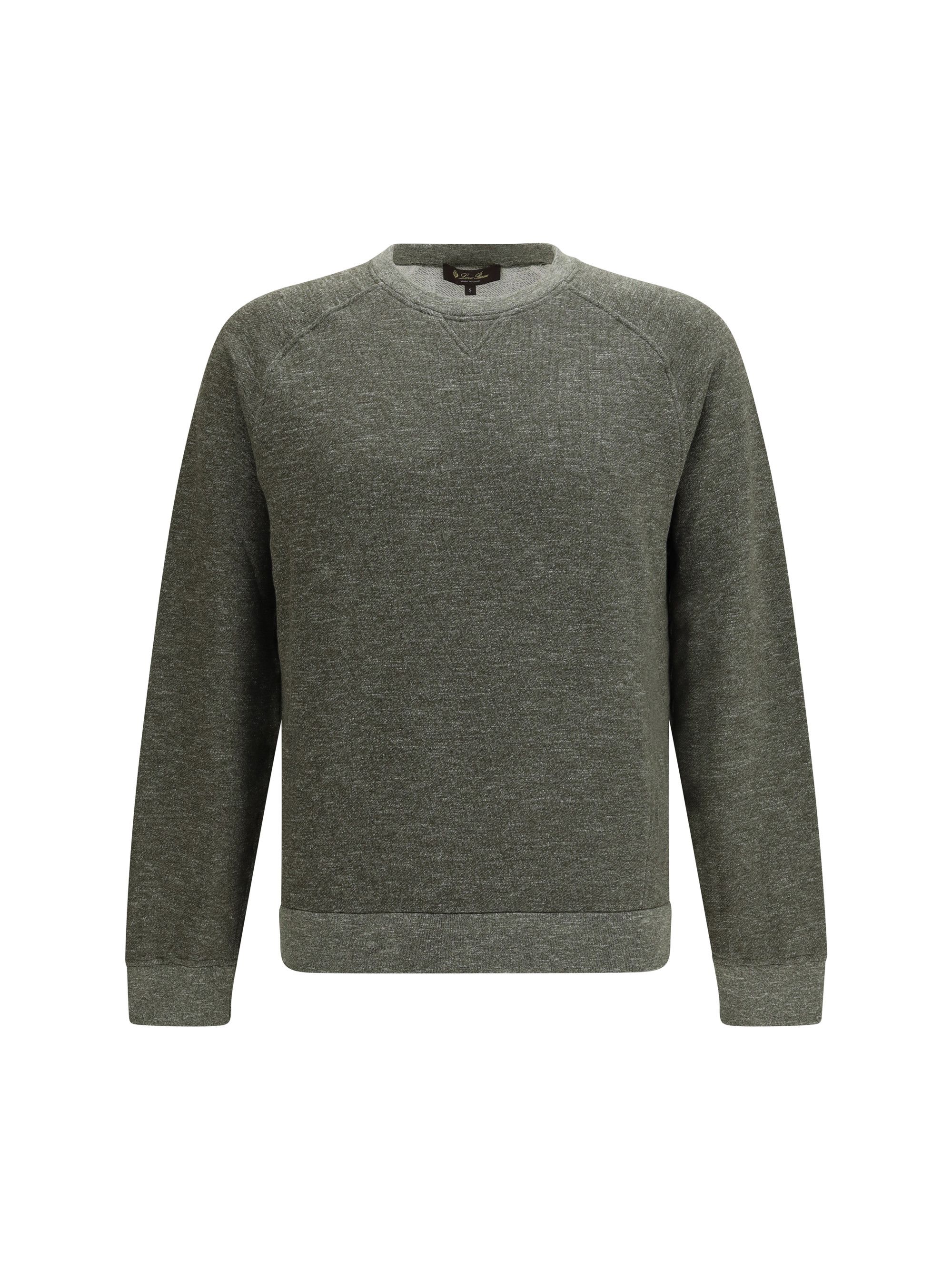 Loro Piana Cotton crew neck Sweatshirt Size US S / EU 44-46 / 1 - 1 Thumbnail