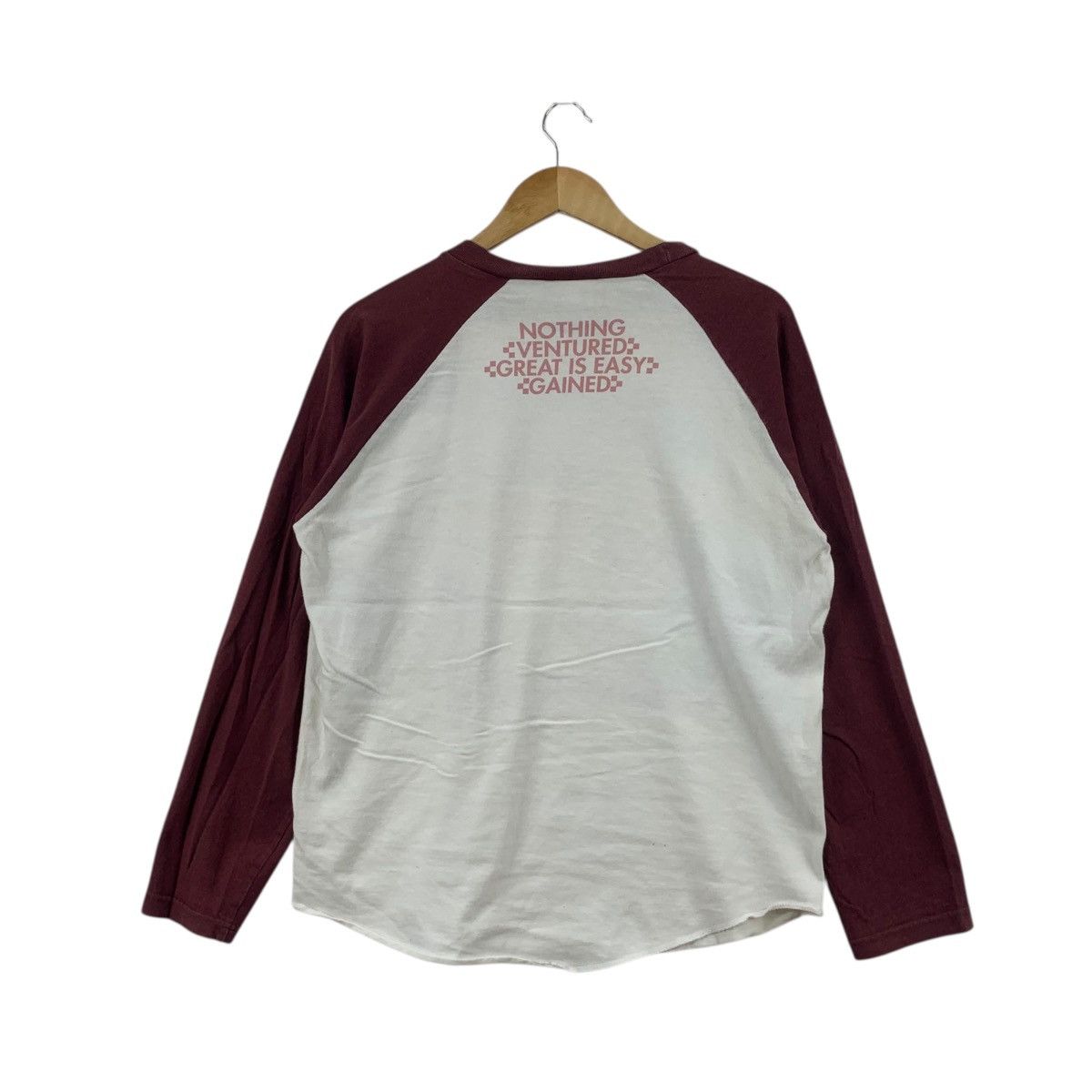Other MORRIS SMITH x FOX GLOVE Art Director Raglan Tee Shirt Top Size L / US 10 / IT 46 - 6 Thumbnail