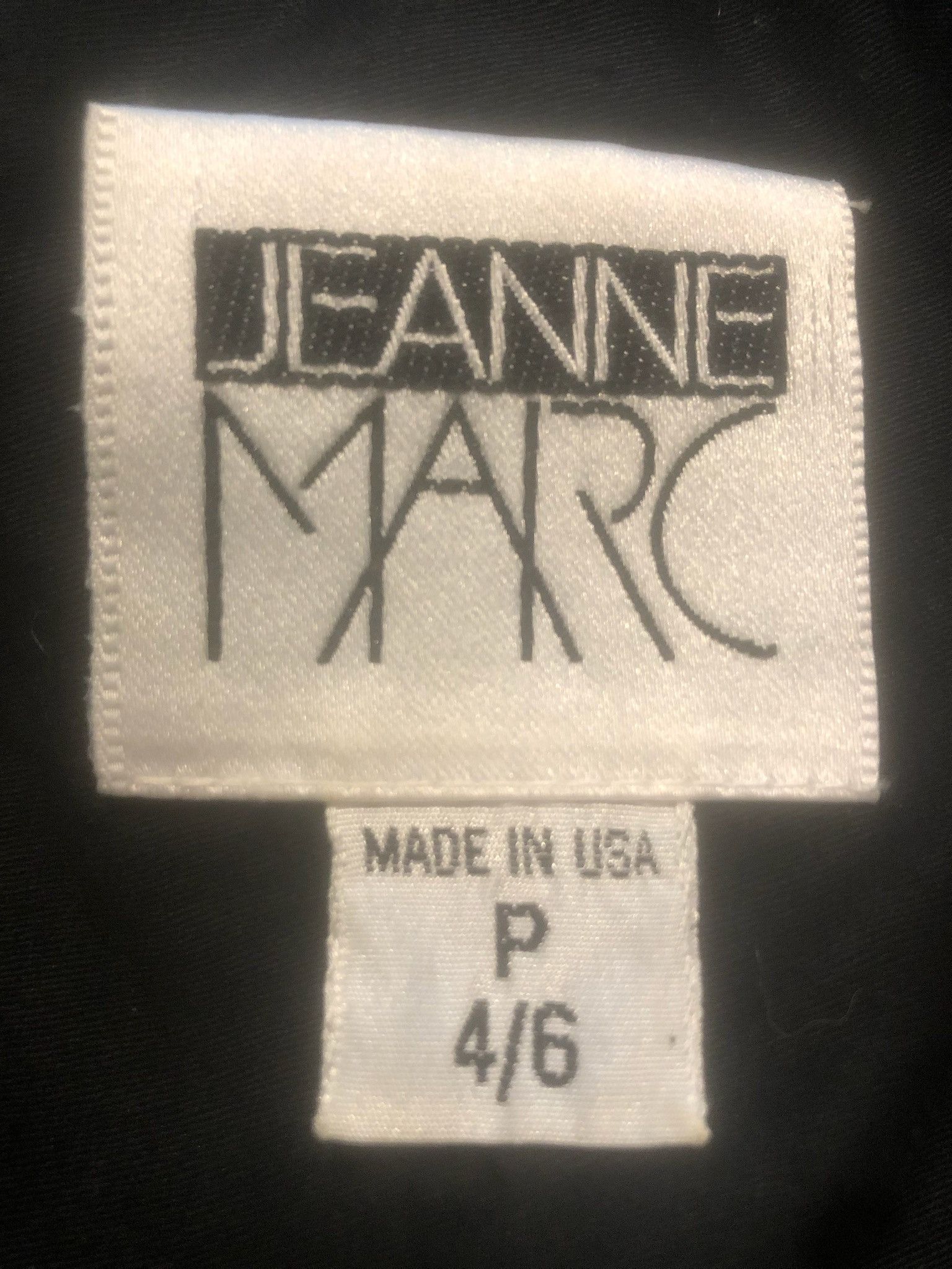 Vintage Vintage Jeanne Marc Quilted Peplum Jacket Size M / US 6-8 / IT 42-44 - 7 Thumbnail