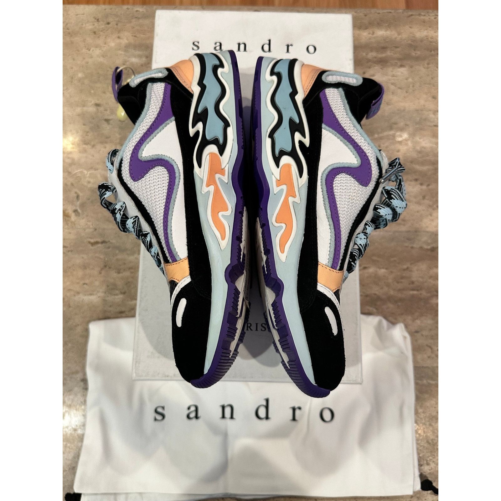 Sandro NEW Sandro Flame Fashion Sneakers size 36/ US 5 Size US 5 / IT 35 - 2 Thumbnail