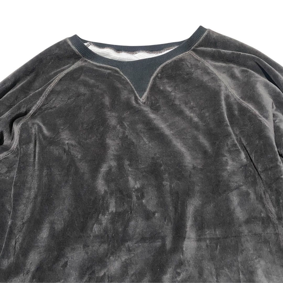 Japanese Brand Bluey Y velour velvet crewneck Size US XL / EU 56 / 4 - 2 Thumbnail