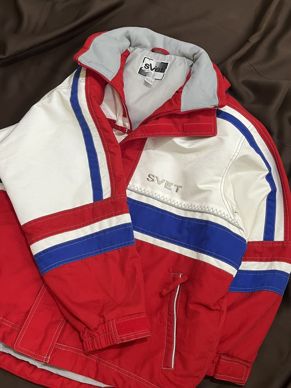 Other Rare Design Vintage Japanese Brand SVET Ski Jacket 1990's Size US XXL / EU 58 / 5 - 7 Thumbnail