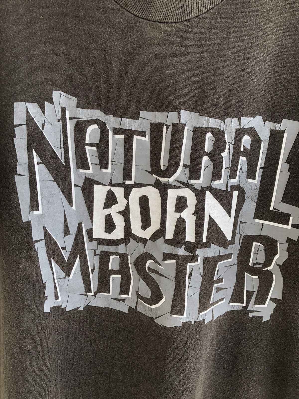 WWF Vintage 90s NATURAL BORN MASTER Japan Pro Wrestling Size US XL / EU 56 / 4 - 3 Thumbnail