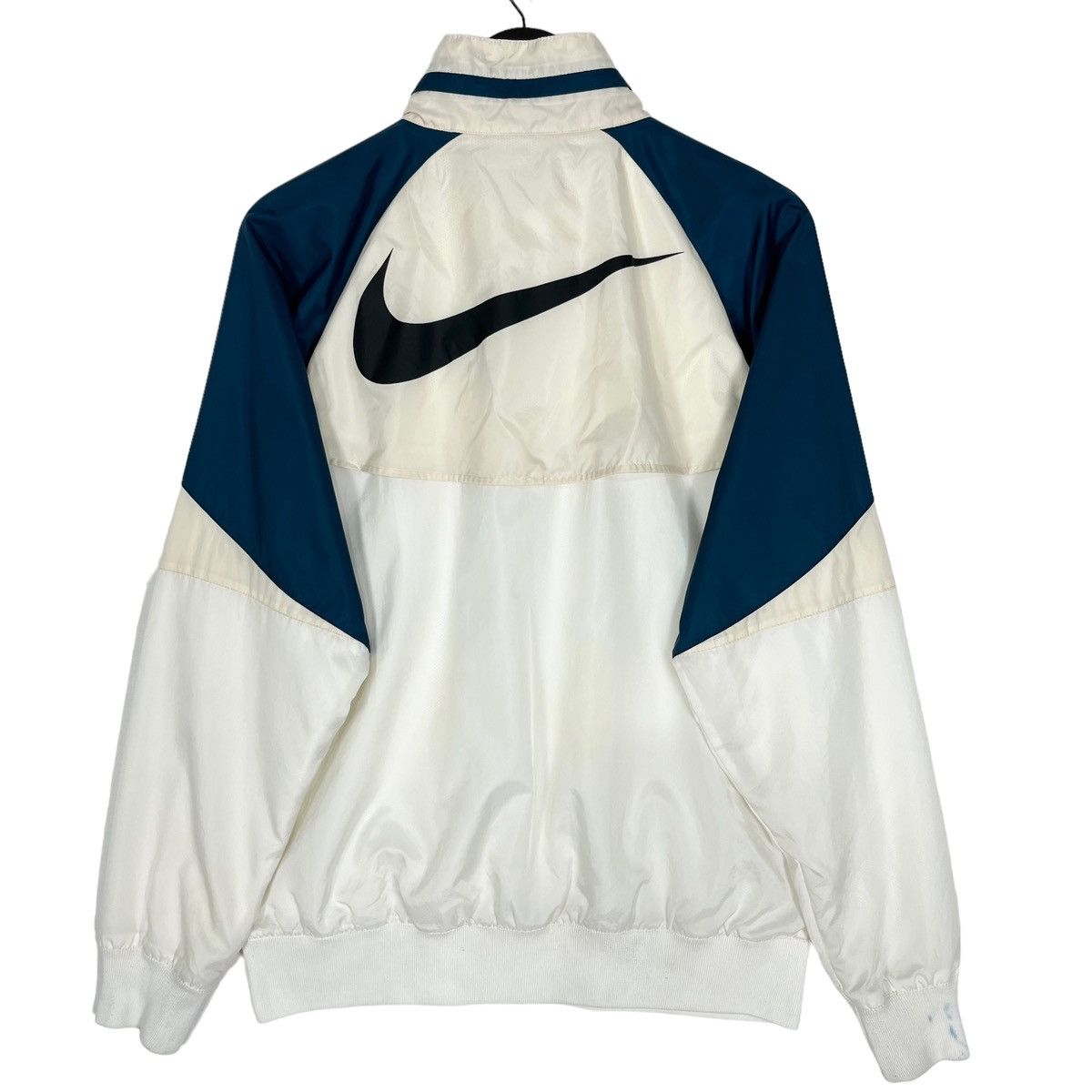 image of Nike Big Swoosh Logo Windbreaker Jacket, Men's (Size Large)