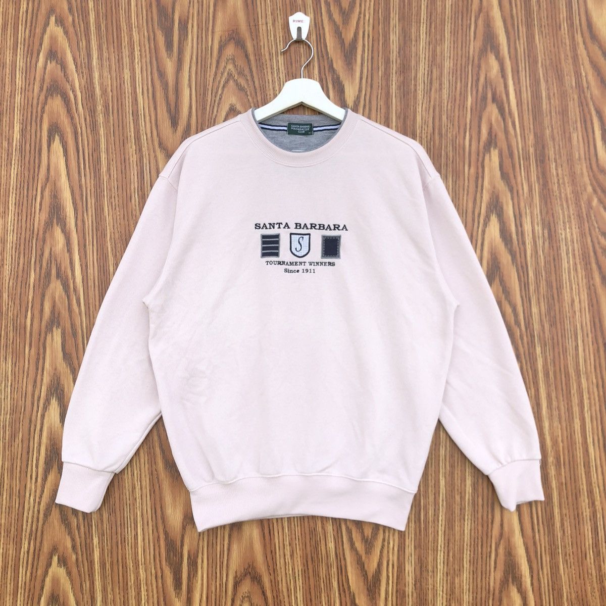 Designer Vintage Santa Barbara Sweatshirt Pullover Size US M / EU 48-50 / 2 - 1 Thumbnail