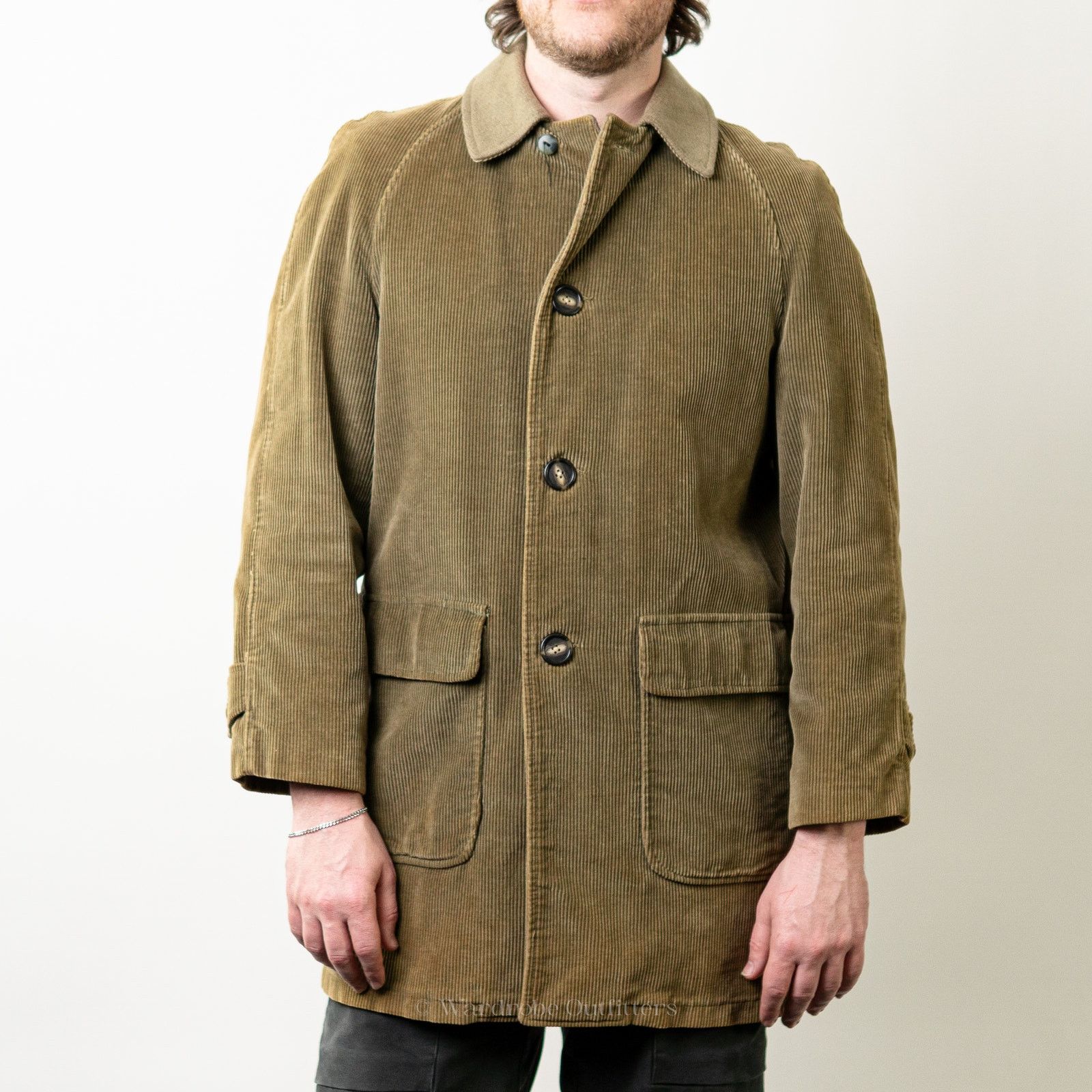Vintage Vintage 1960's Cresco Corduroy Sherpa Lined Collared Coat Size US M / EU 48-50 / 2 - 2 Thumbnail
