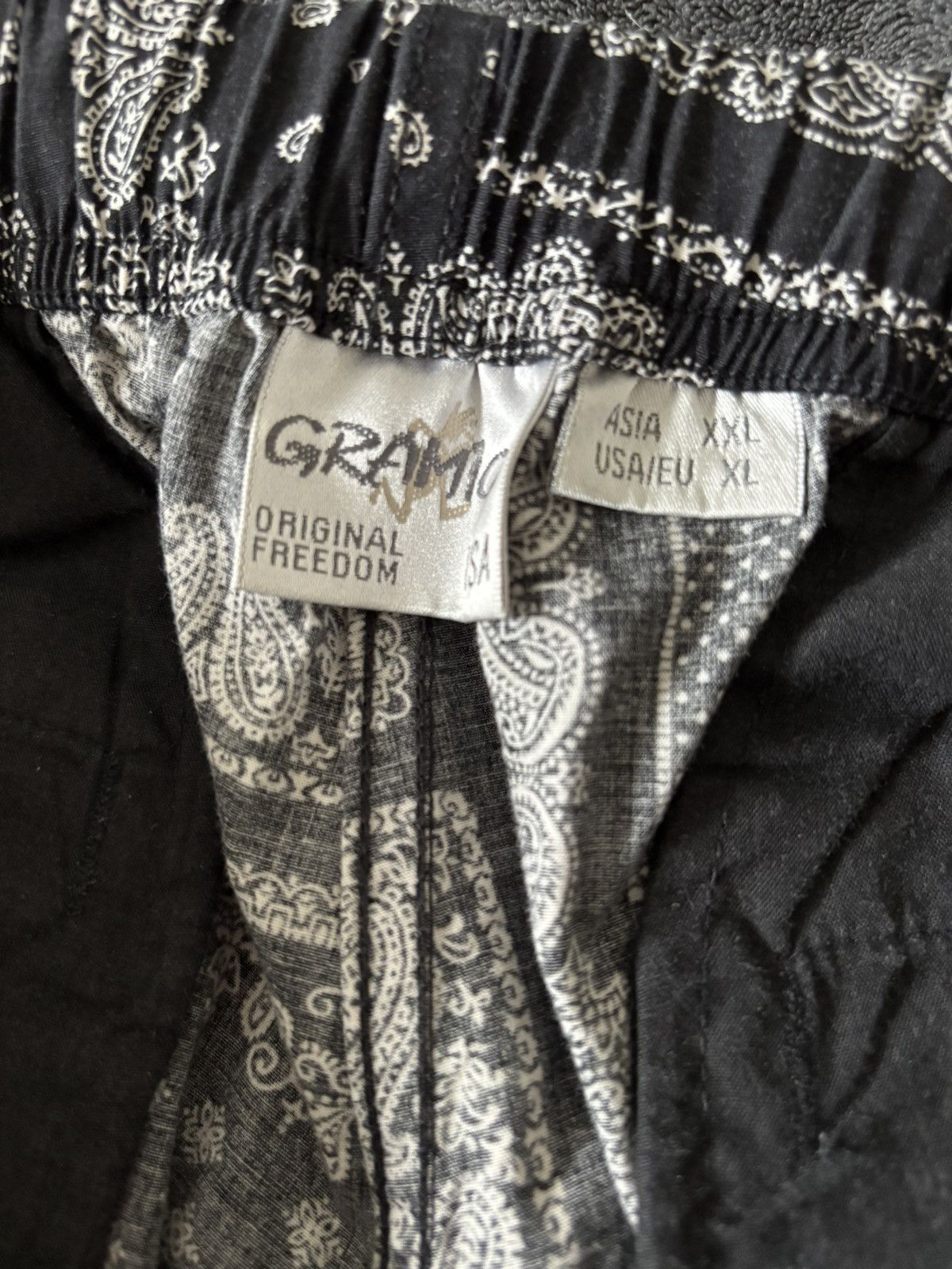 Gramicci Gramicci Bandana Black Pants Size US 36 / EU 52 - 2 Thumbnail