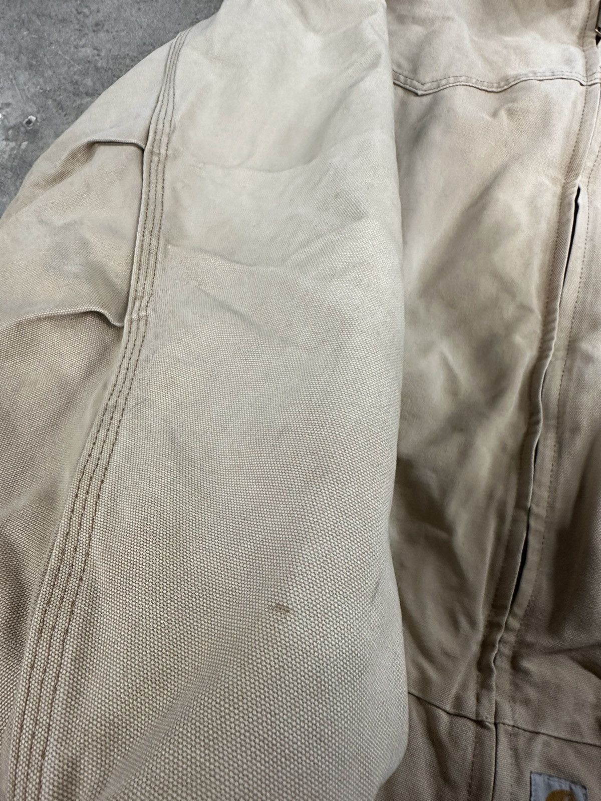 Carhartt Vintage 90s Carhartt Brown Quilted Lined Santa Fe Jacket Size US XXL / EU 58 / 5 - 5 Thumbnail