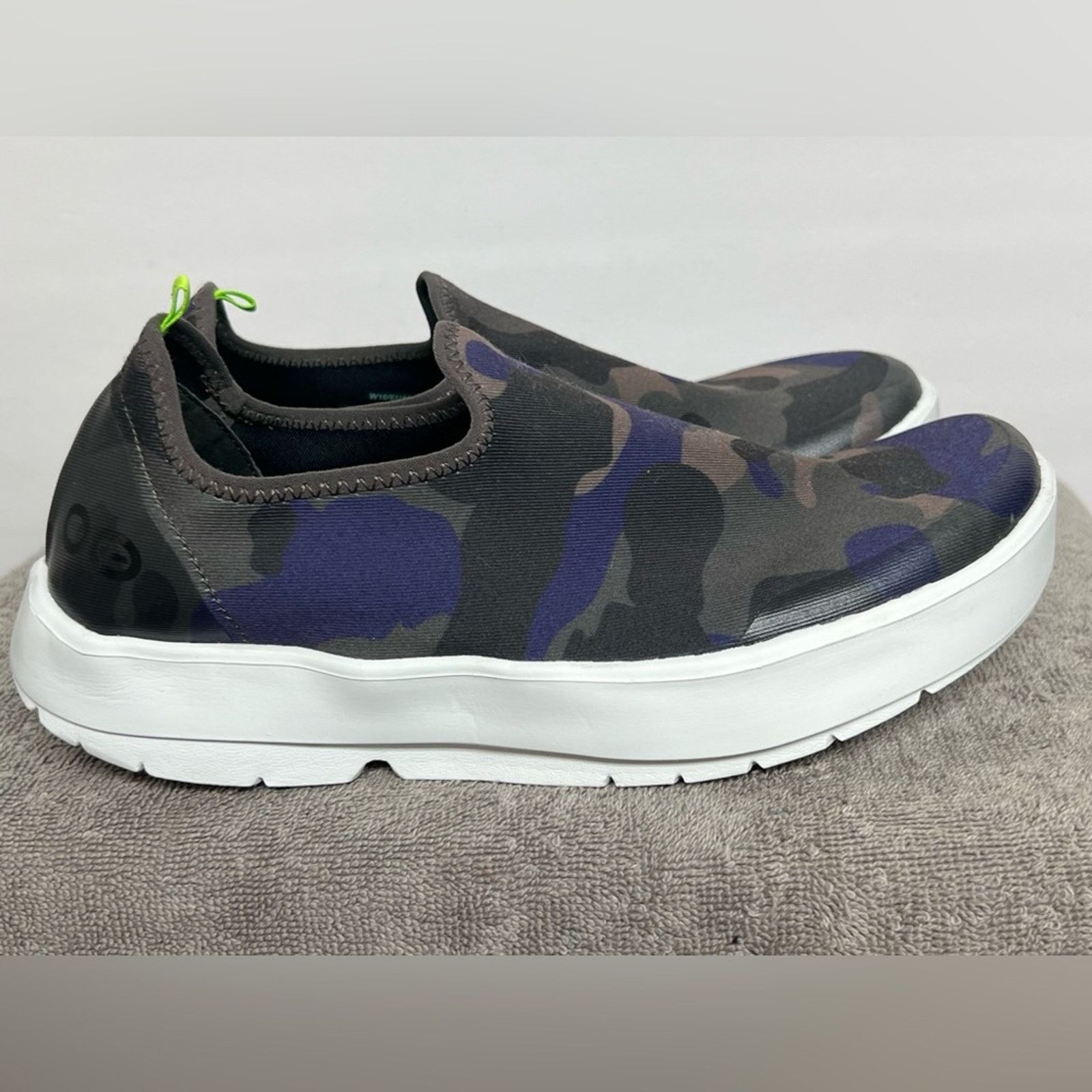 Other Oofos Oomg Eezee Low Loafers Shoes Purple Brown Camo Size US 10 / IT 40 - 6 Thumbnail