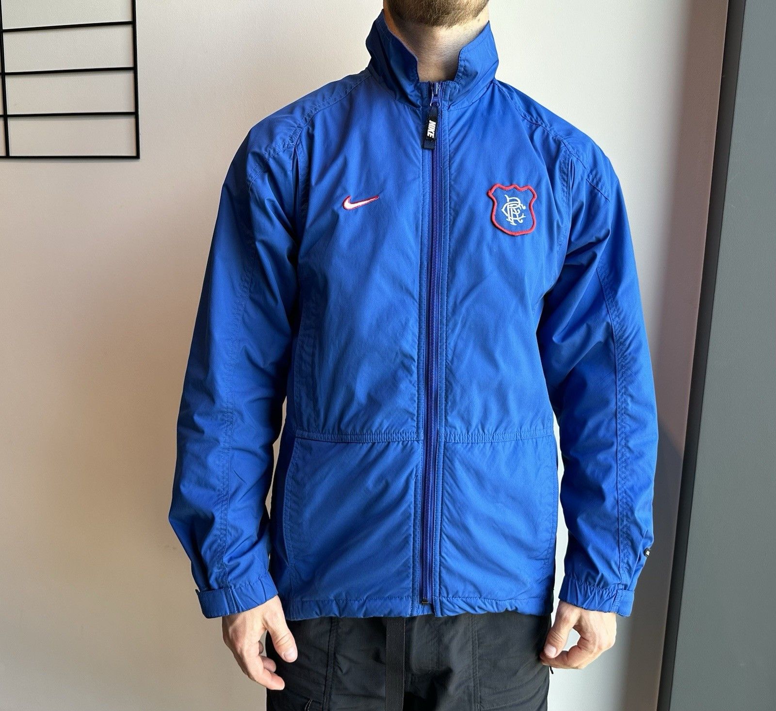 Nike Vintage Nike 1990s 90s Fc Rangers Training Jacket Soccer Size US XS / EU 42 / 0 - 1 Thumbnail