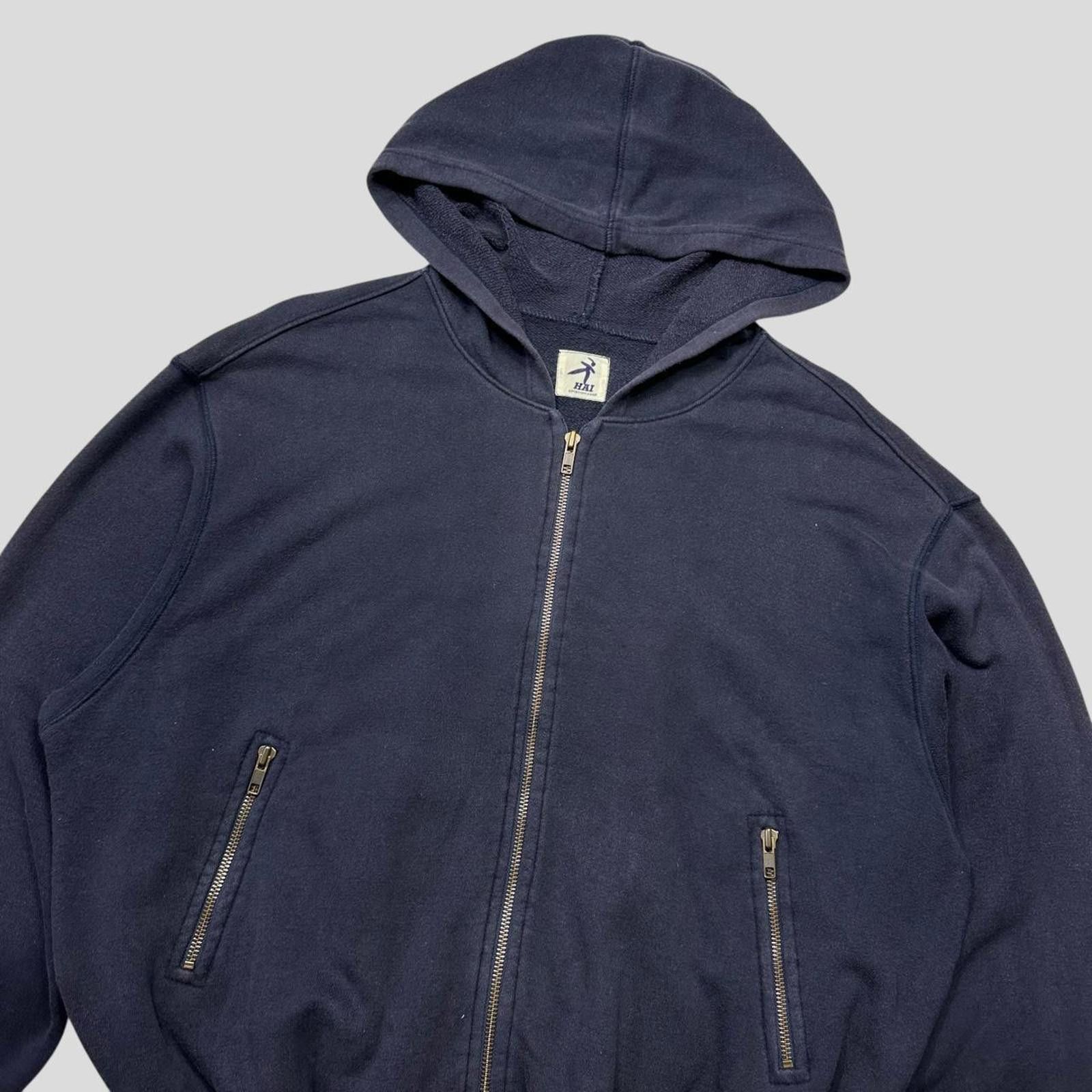 Issey Miyake Hai Sporting Gear Issey Miyake 80’s Graphic Boxy Hoodie M/L Size US M / EU 48-50 / 2 - 3 Thumbnail